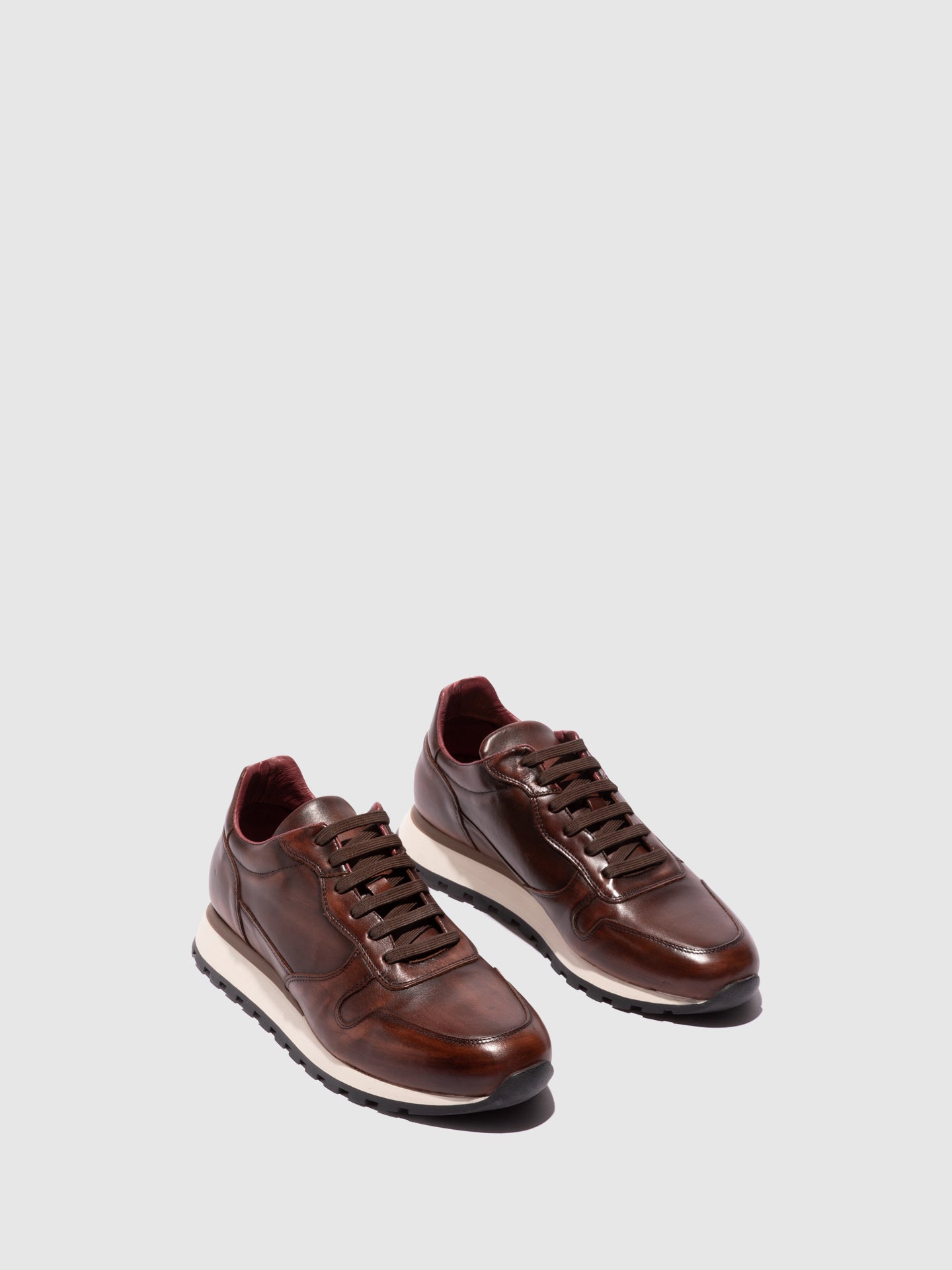 Boldano Sapatos com Atacadores em Cognac