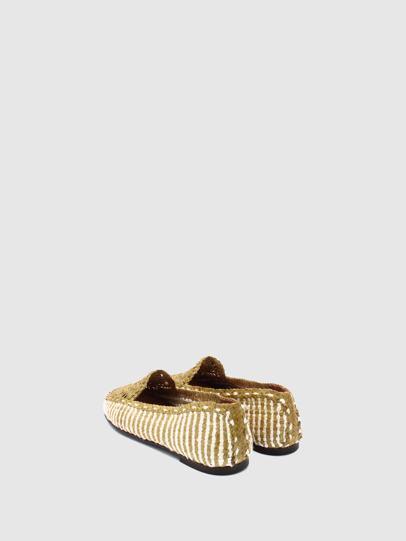 JJ Heitor Loafers Clássicos em Verde