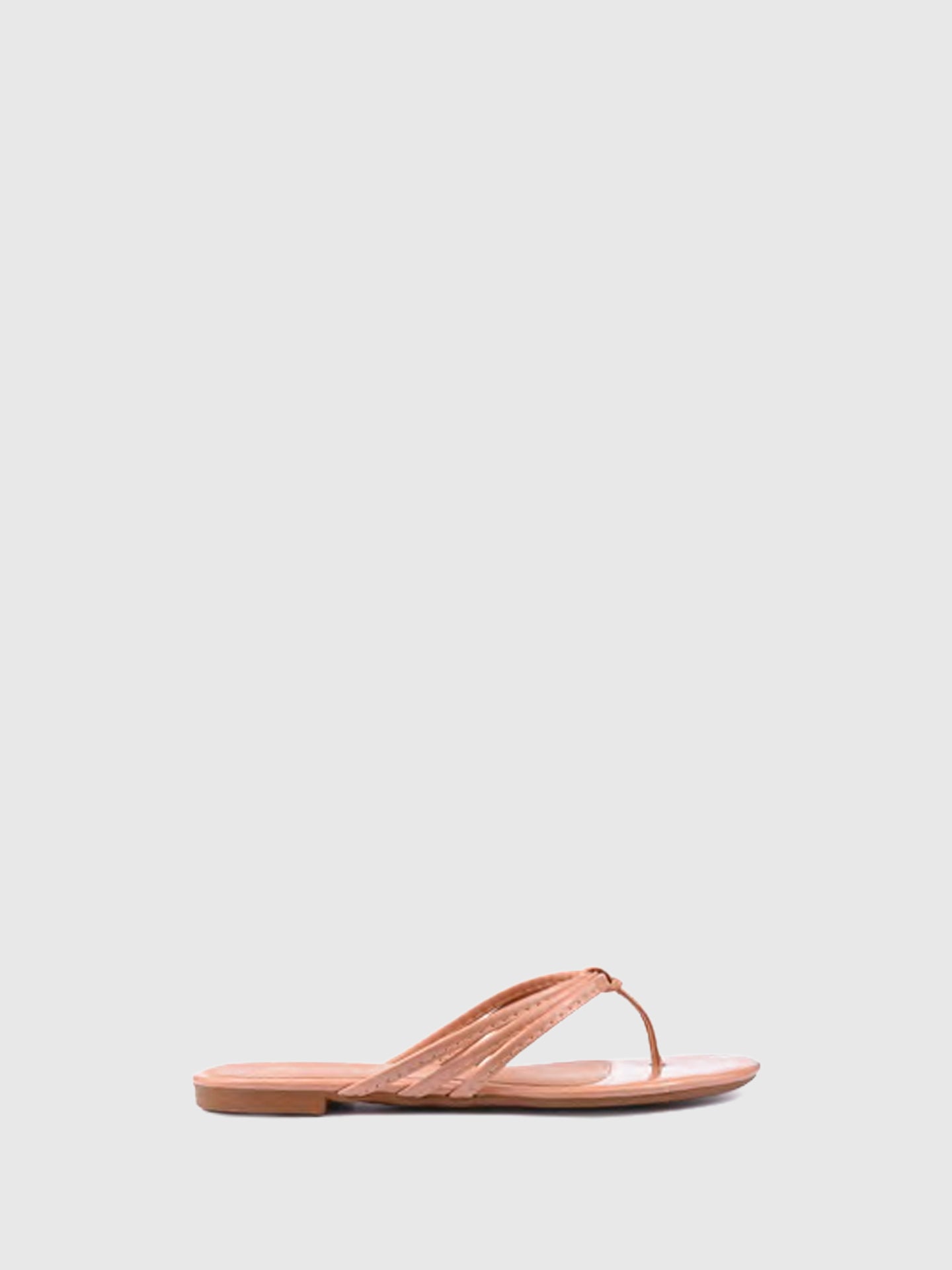 PARODI SHOES Sandálias Rasas 13/QQ2572NUDE Nude