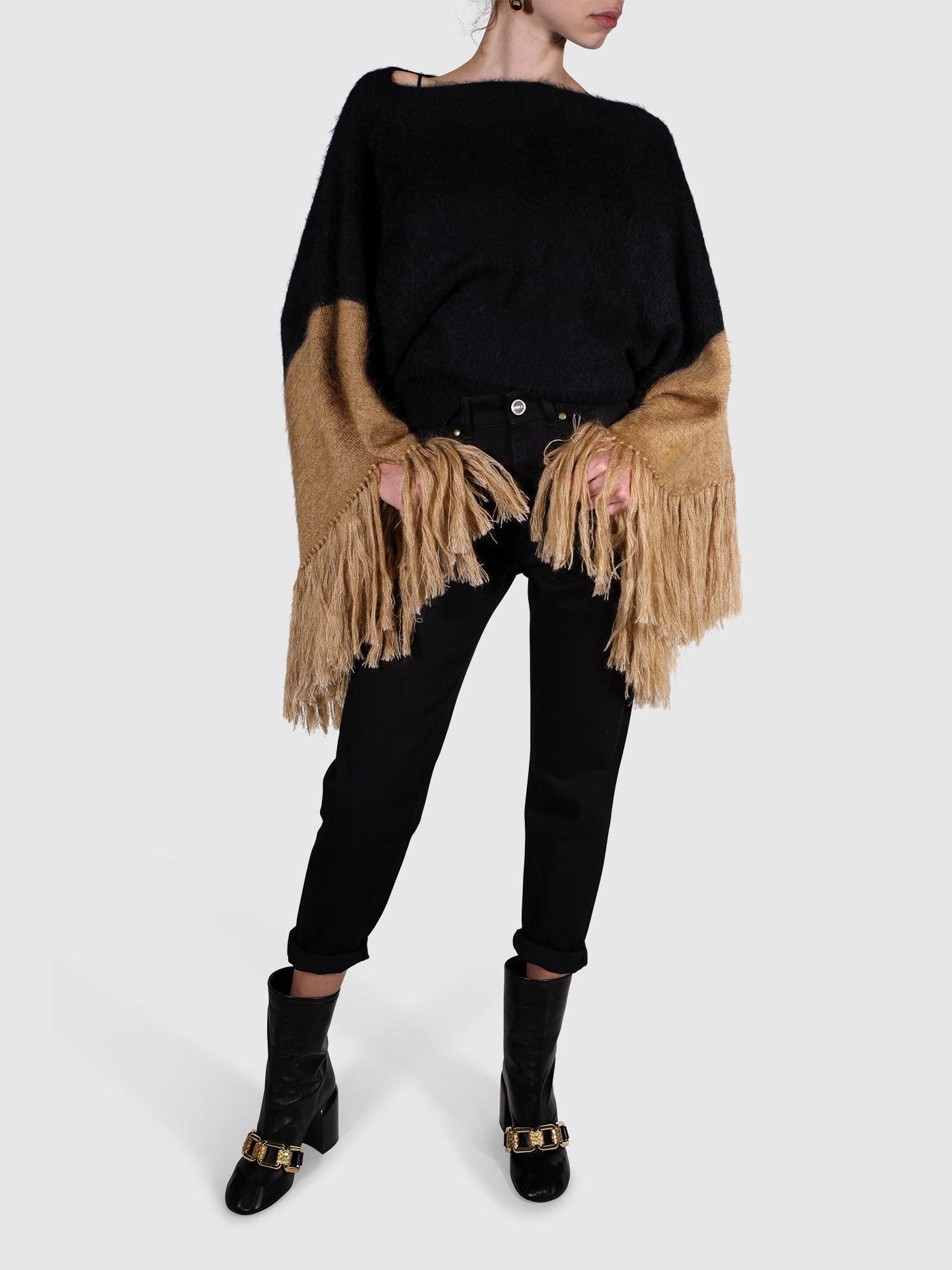 Sonia Rykiel Black/Camel jumper