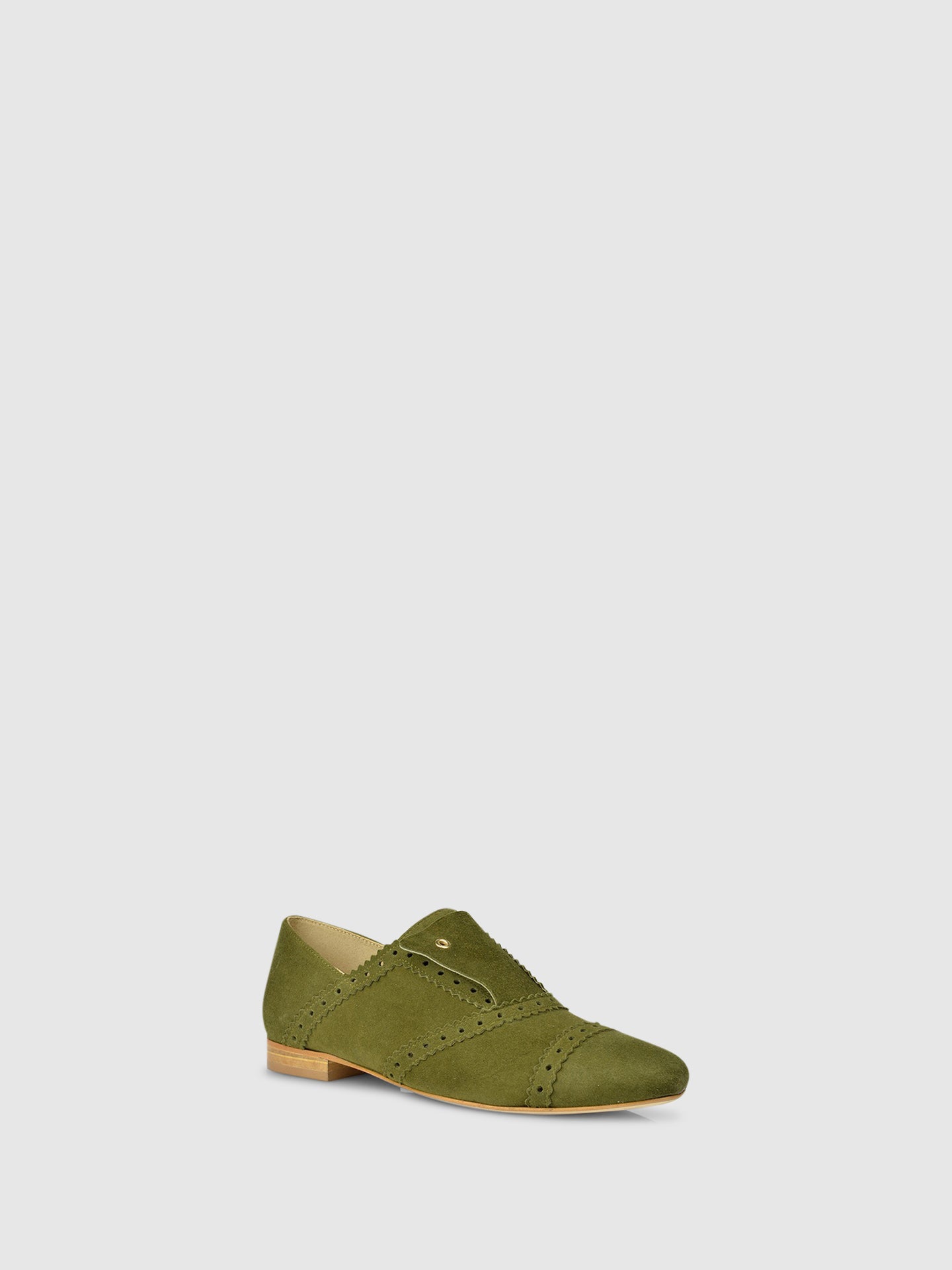 JJ Heitor Bow Loafers D04L1 Green