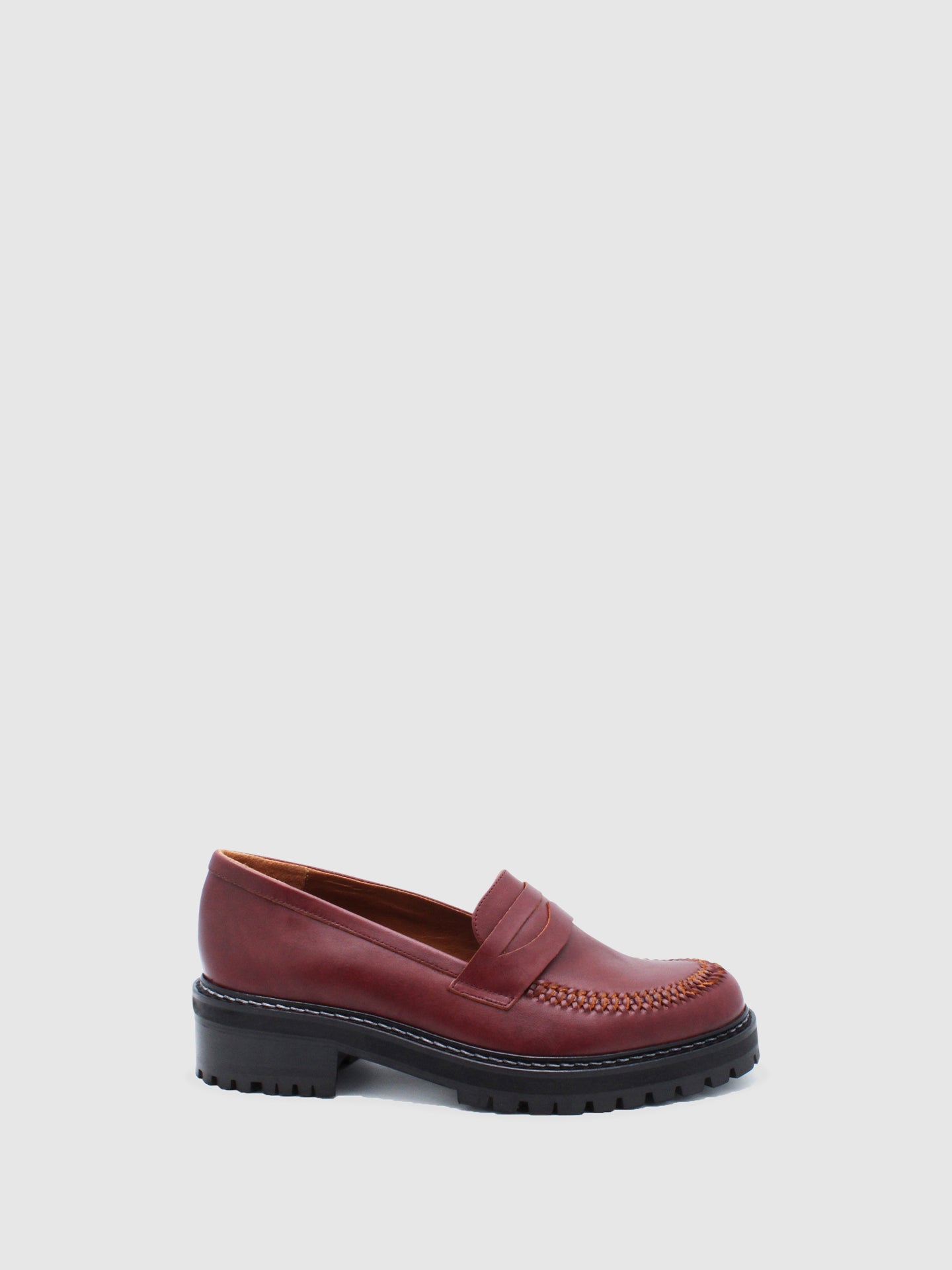 JJ Heitor Loafers Oxford em Bordeaux