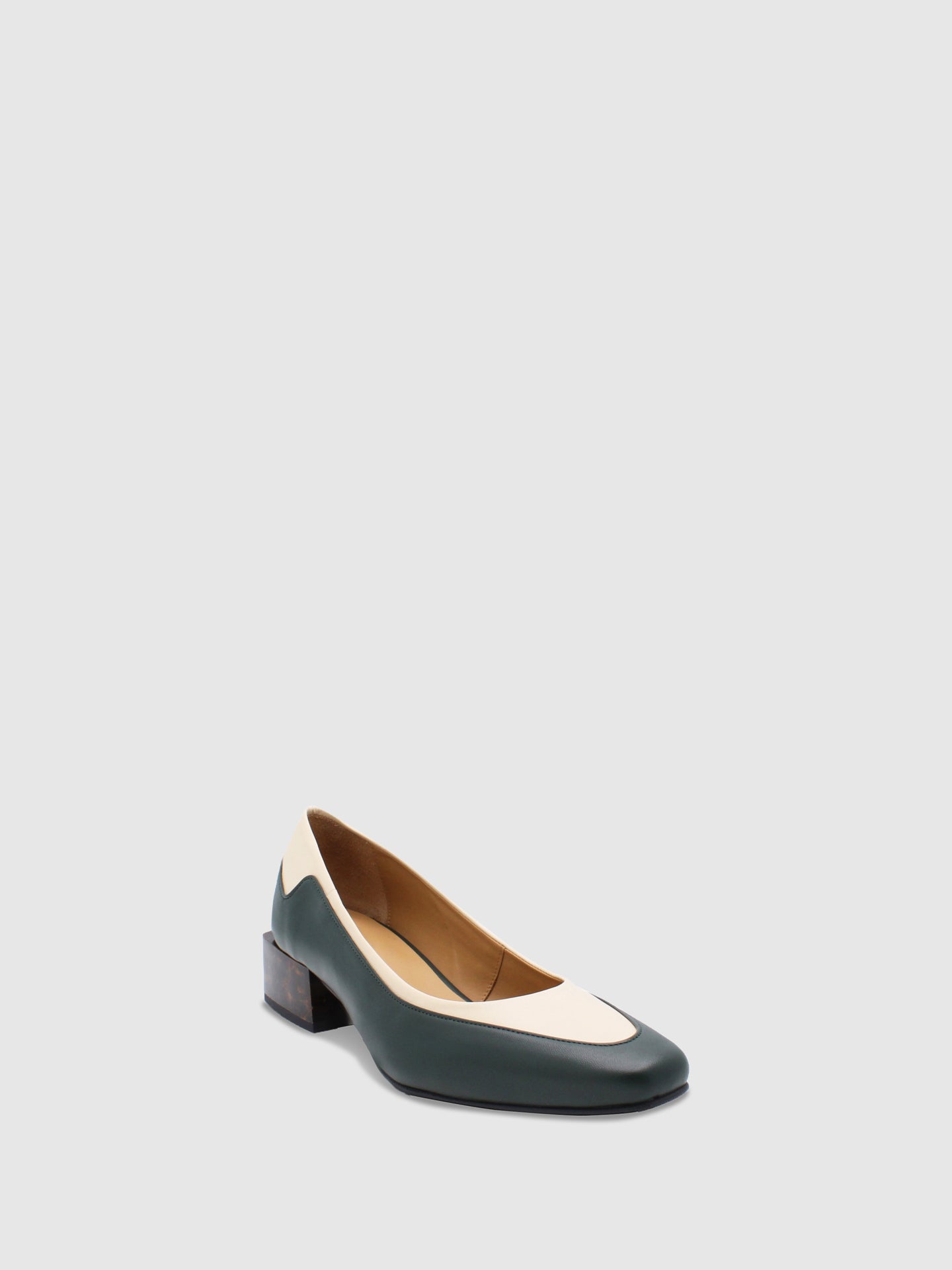 JJ Heitor Green Classic Pumps