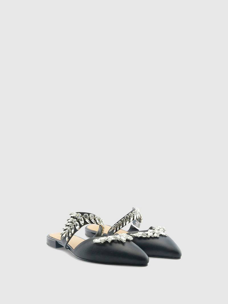 PARODI SUNSHINE Mules Rasas 53/1951NERO Black