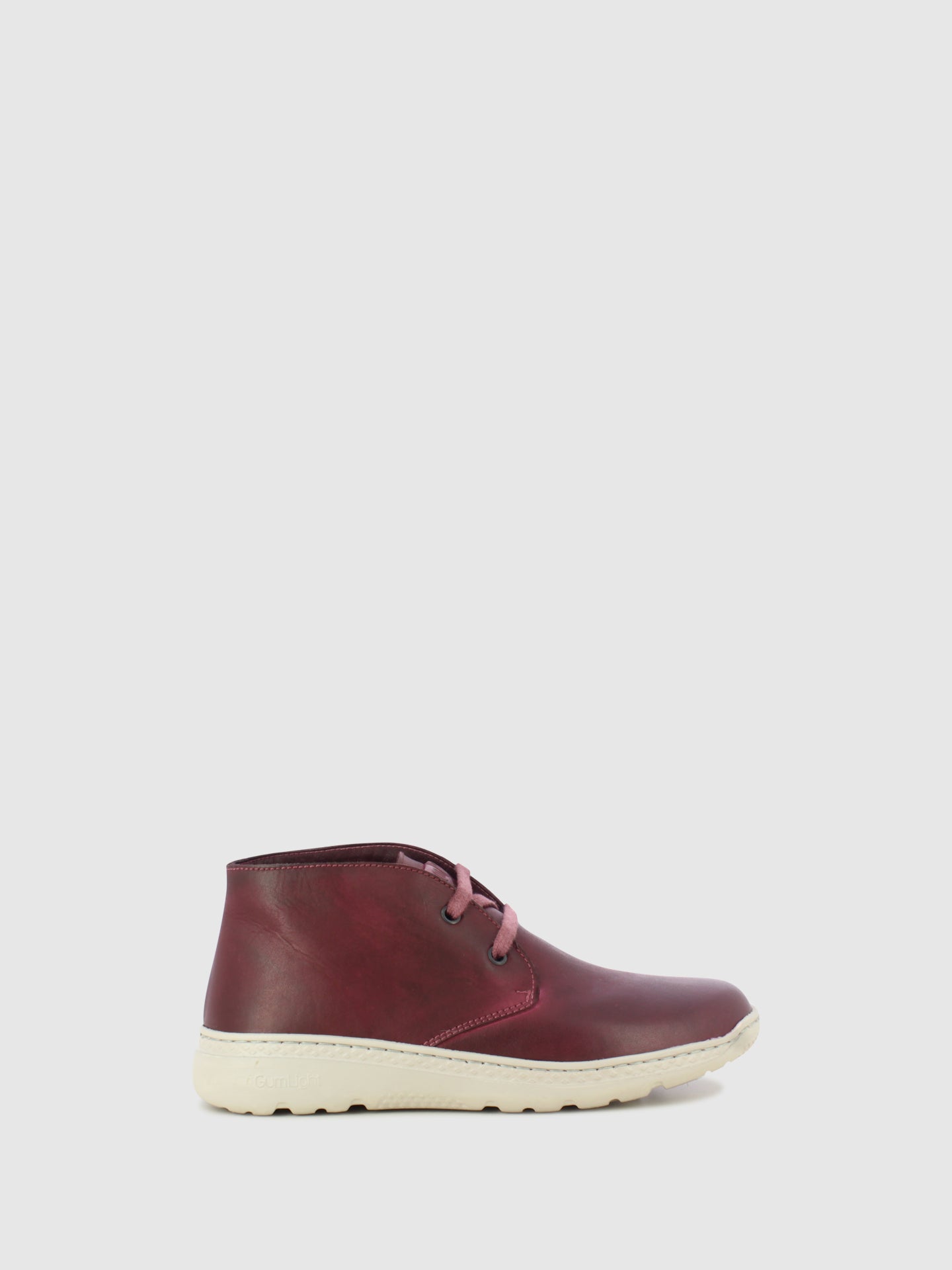 On Foot Crimson Lace-up Ankle Boots