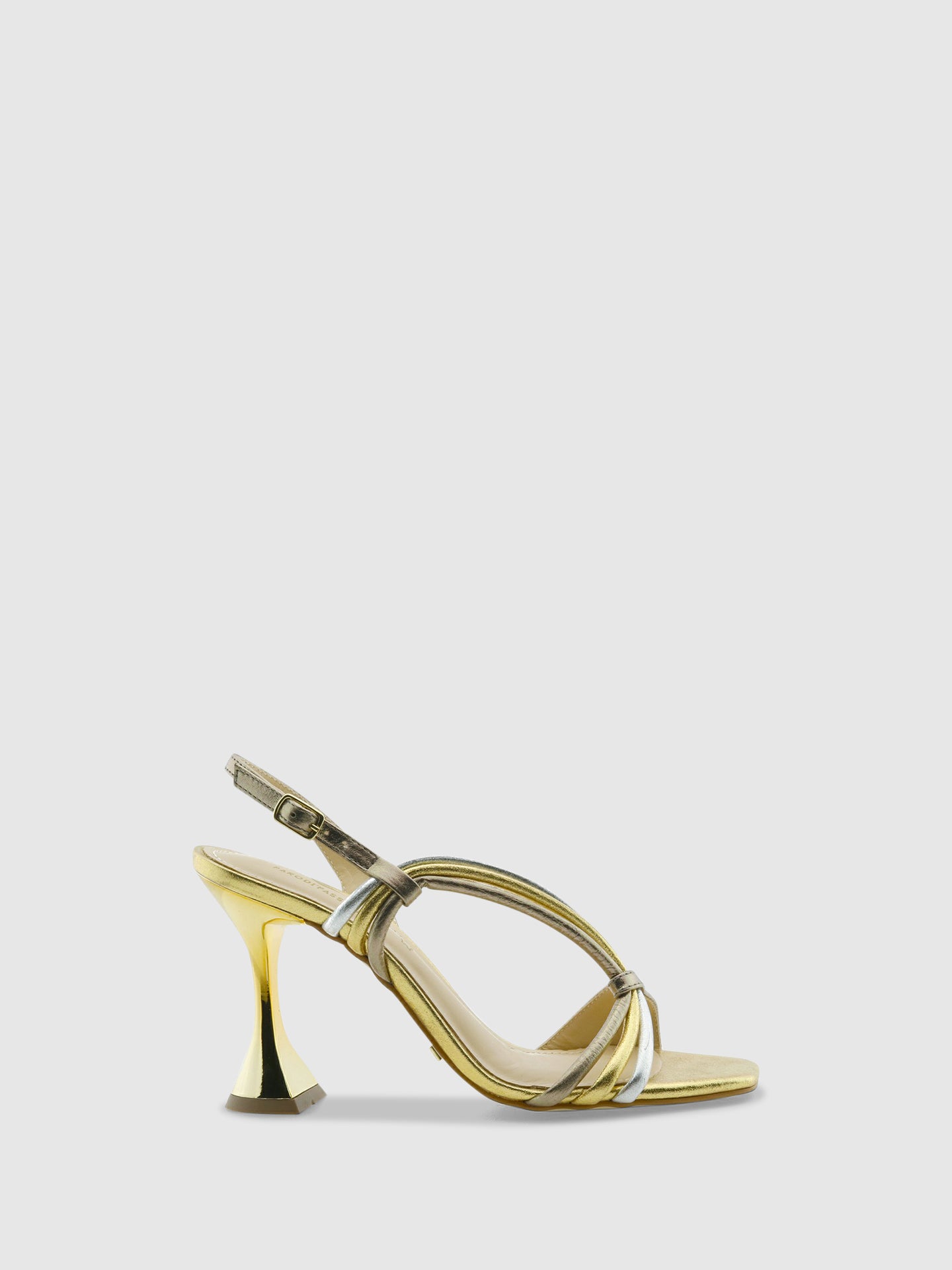 PARODI SHOES Sandálias de Salto 60/1597 Gold