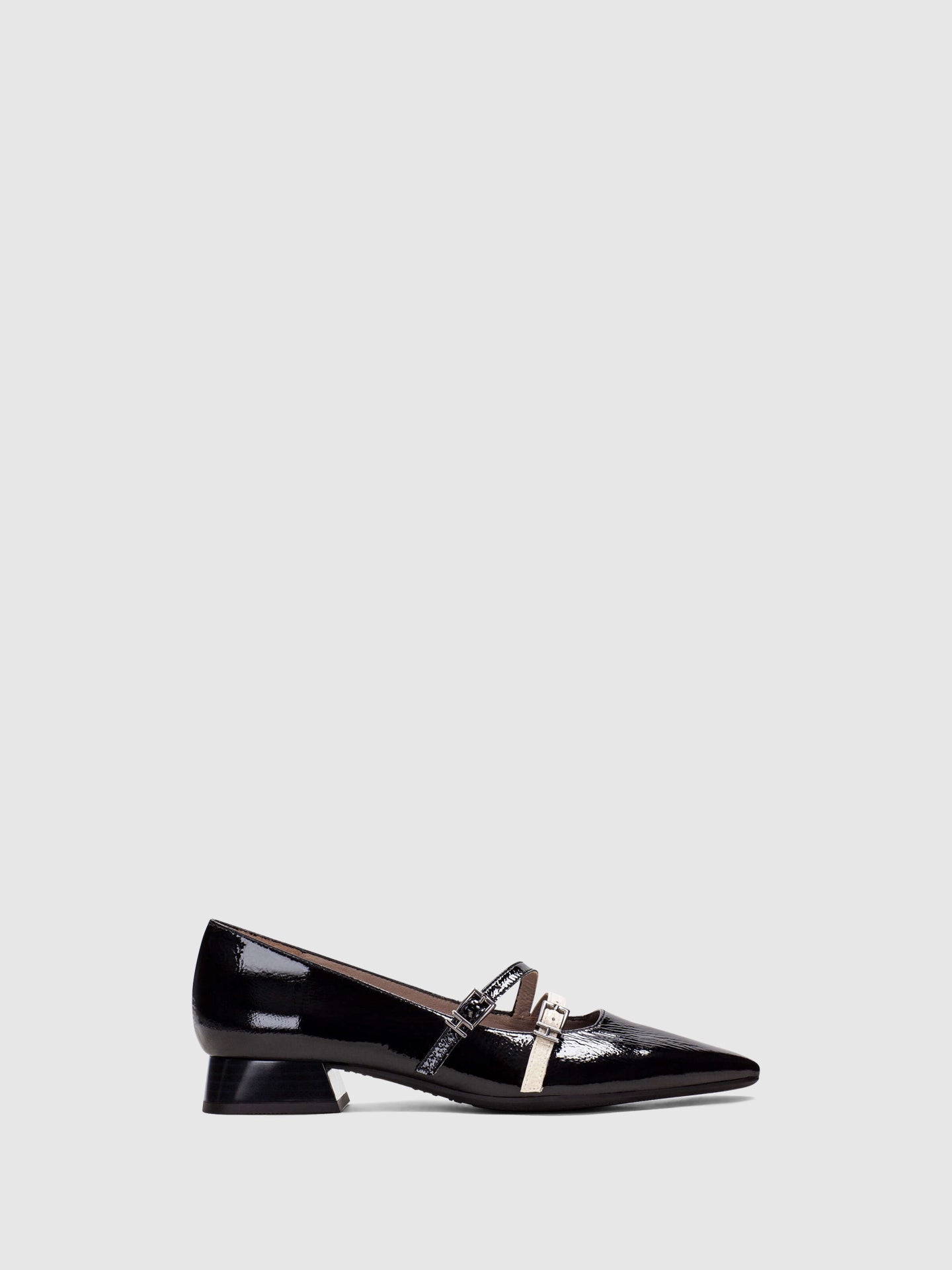 Hispanitas Sapatos com Fivela em Preto