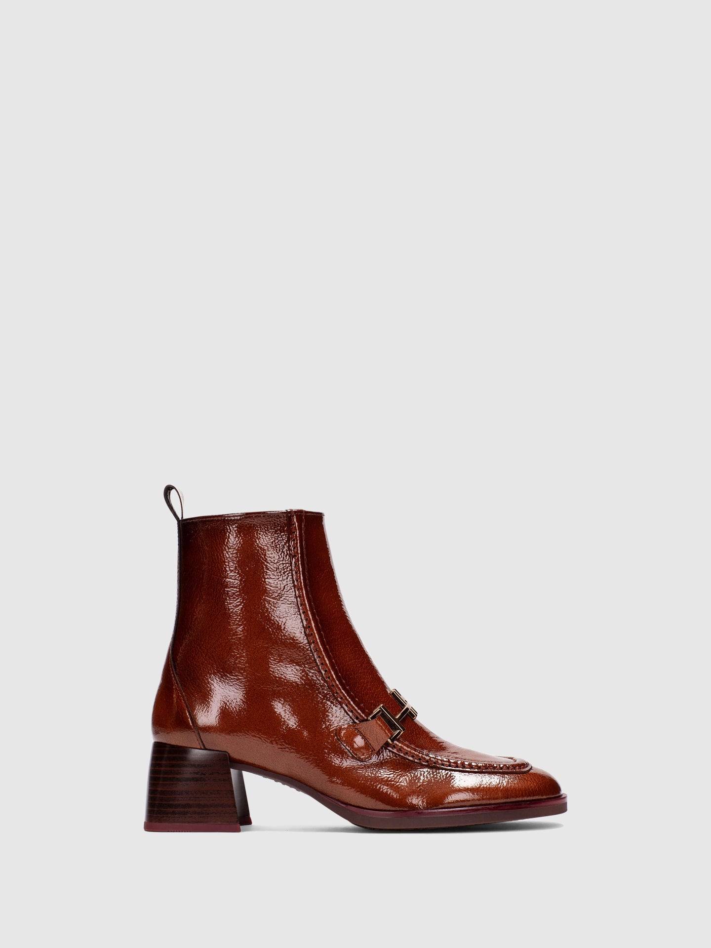 Hispanitas Botins com Fecho em Cuero