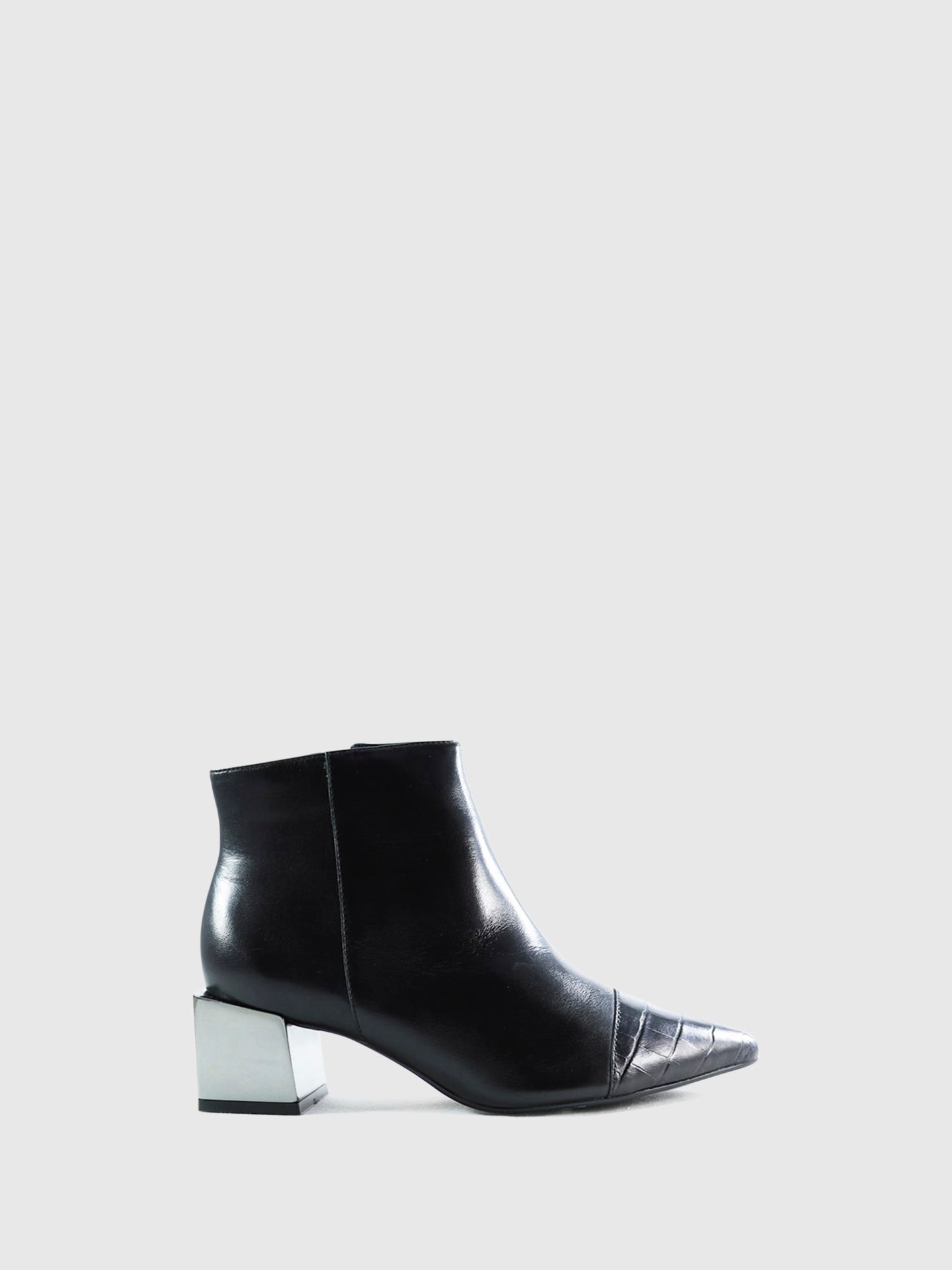 PARODI SHOES Botins com Fecho 77/2135 Preto