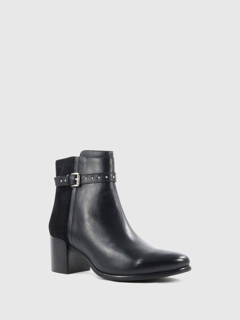 Parodi Sunshine Botins com Fecho 79/1654 Preto