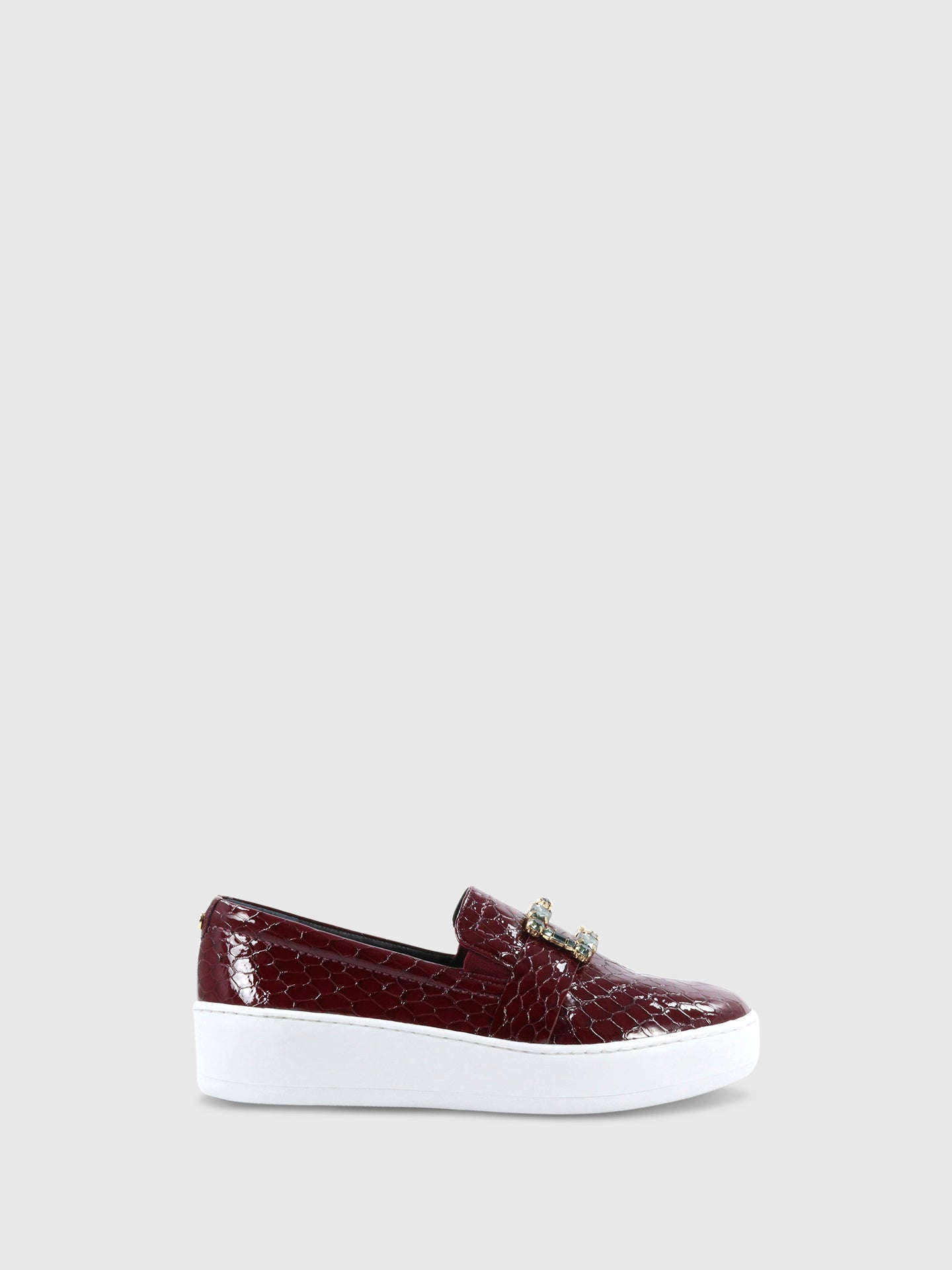 Parodi Passion Sapatos com Apliques 83/7017 Bordeaux