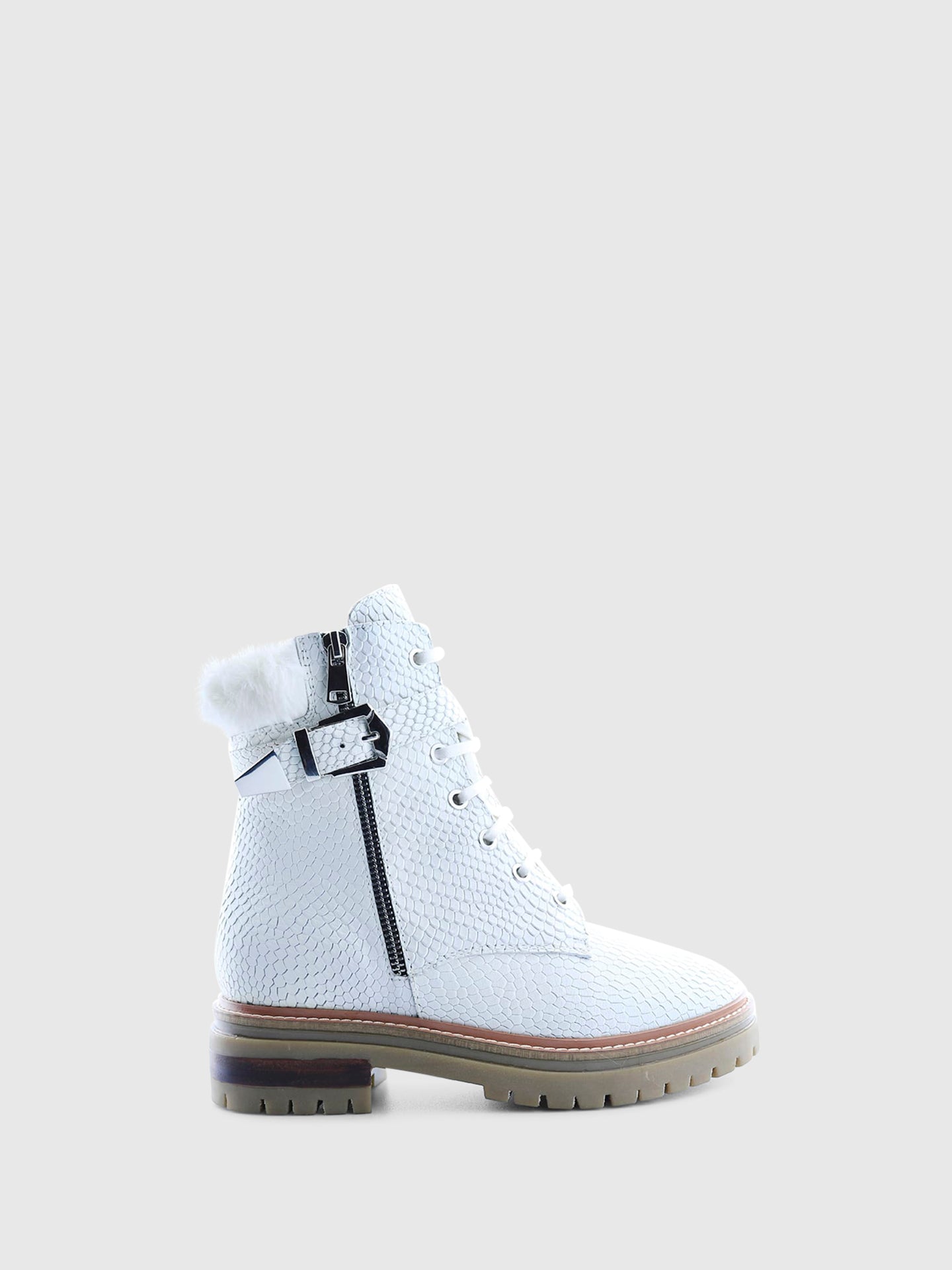 Parodi Sunshine Botas com Fecho 95/BERGAMO Branco