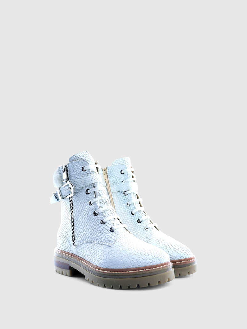Parodi Sunshine Botas com Fecho 95/BERGAMO Branco