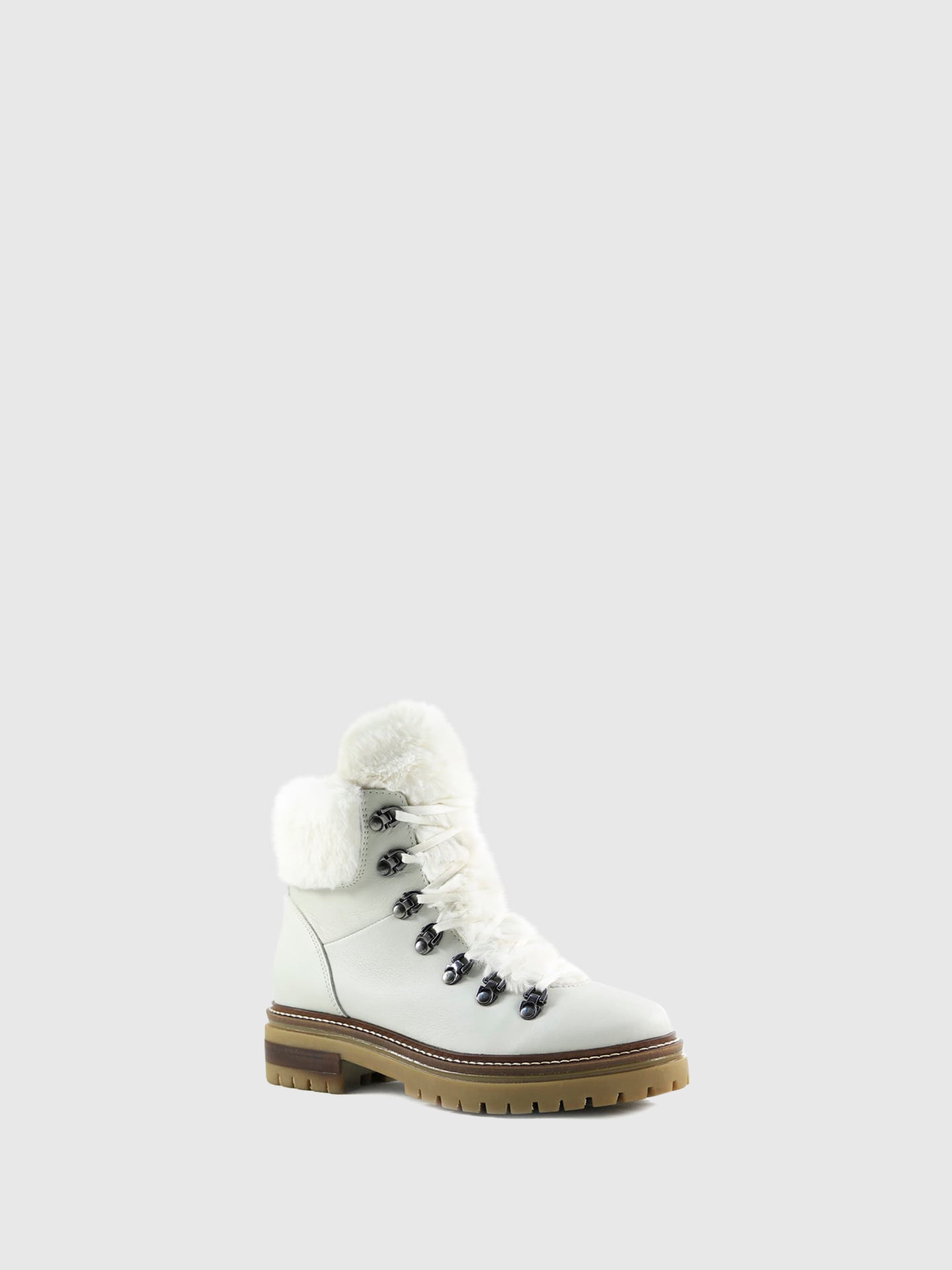 Parodi Sunshine Botins com Atacadores 95/STELLA Branco