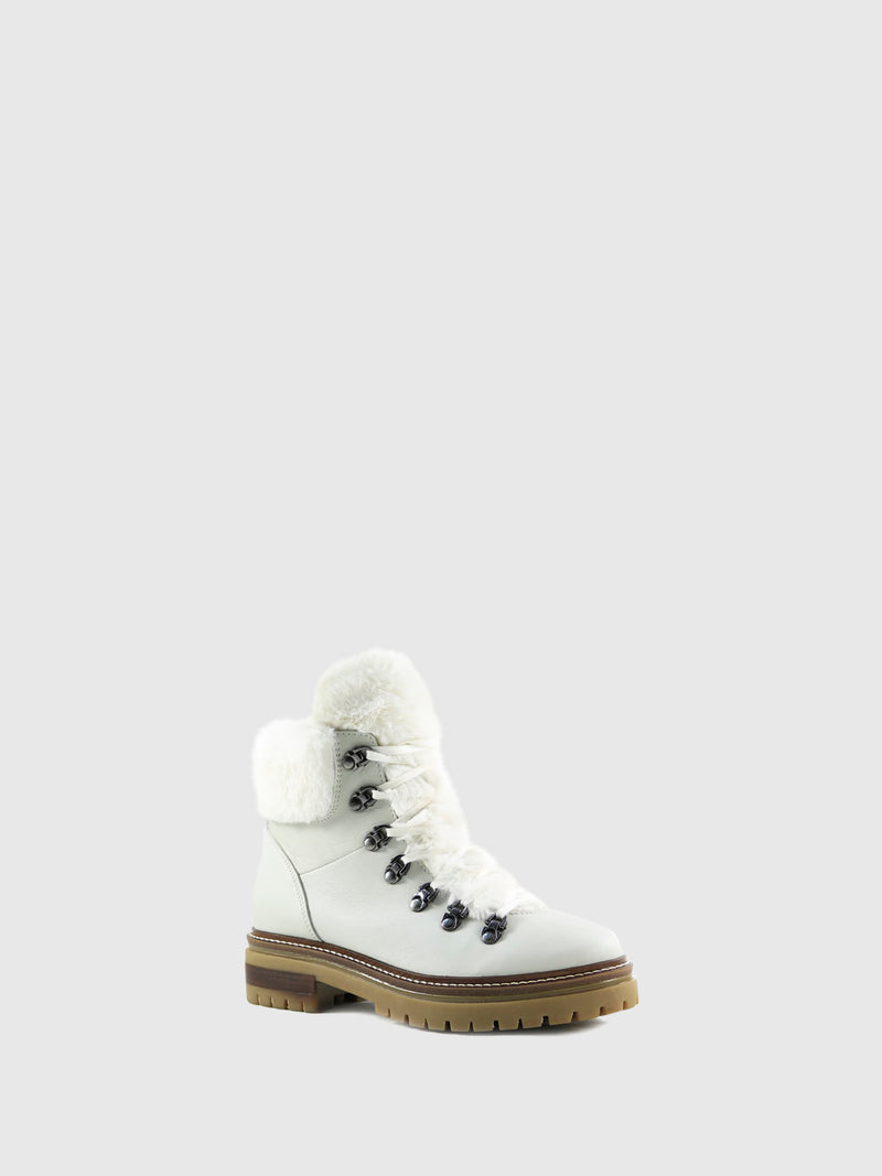 Parodi Sunshine Botins com Atacadores 95/STELLA Branco