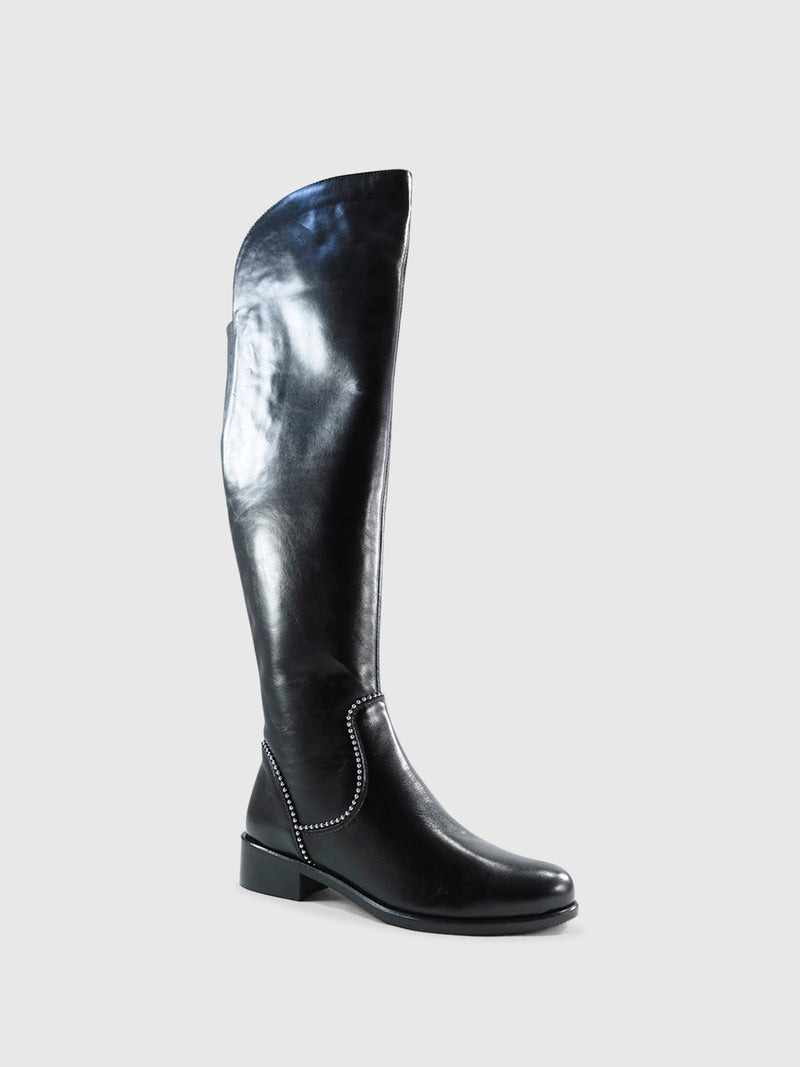 Parodi Sunshine Botas de Cano-Alto 95/VITTORIA Preto