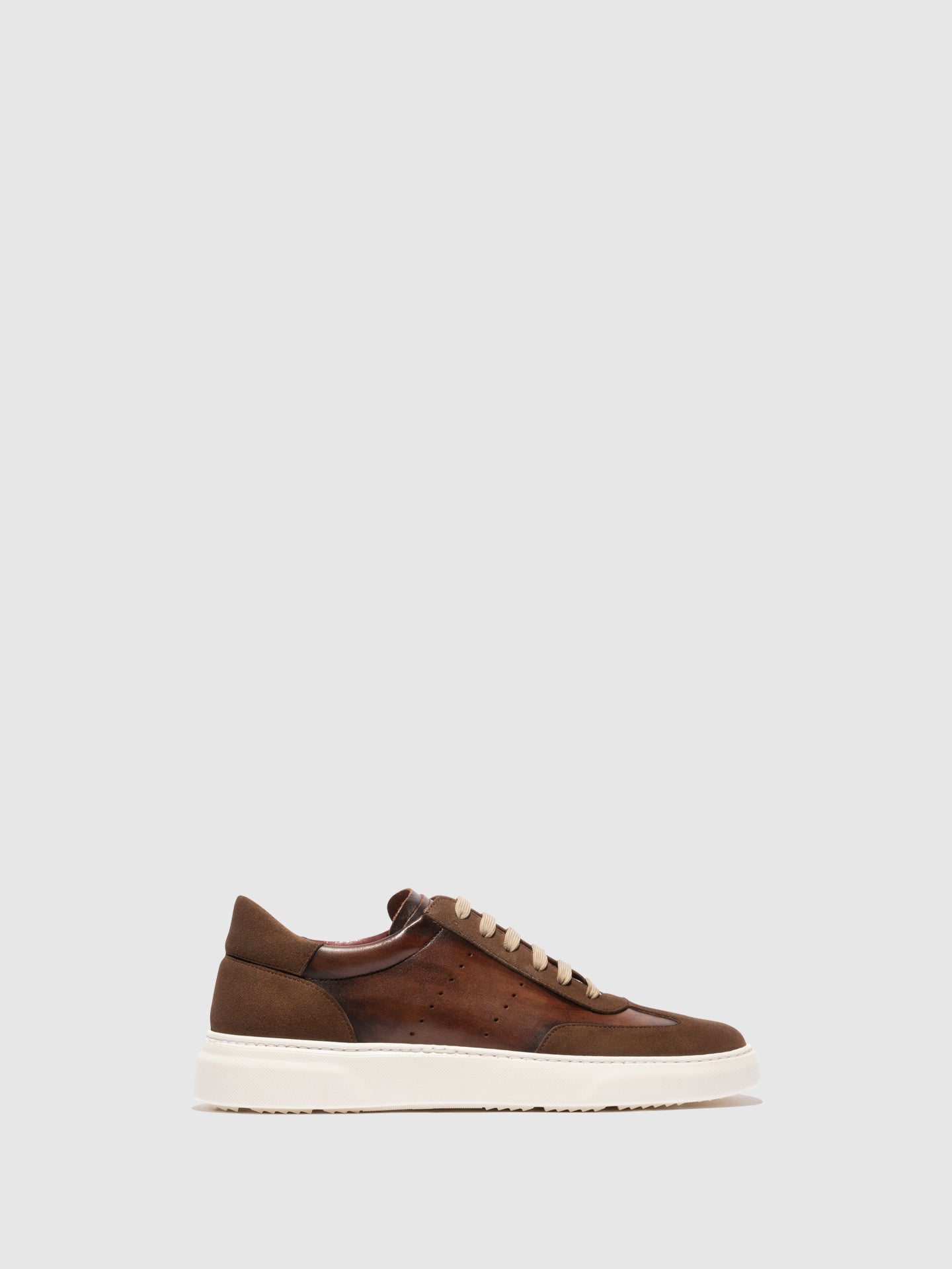 Boldano Brown Lace-up Shoes