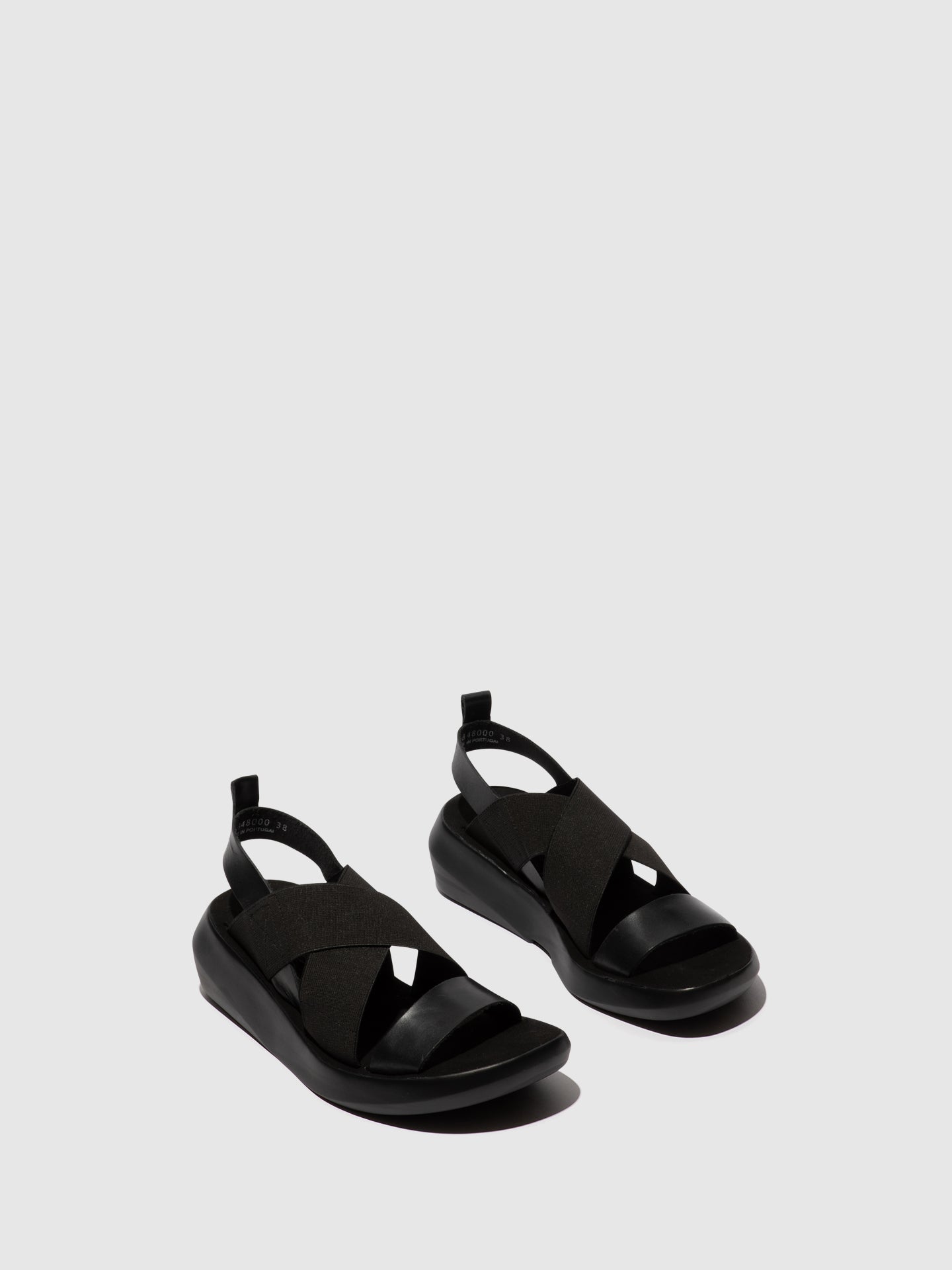 Fly London Crossover Sandals BAJI848FLY BLACK