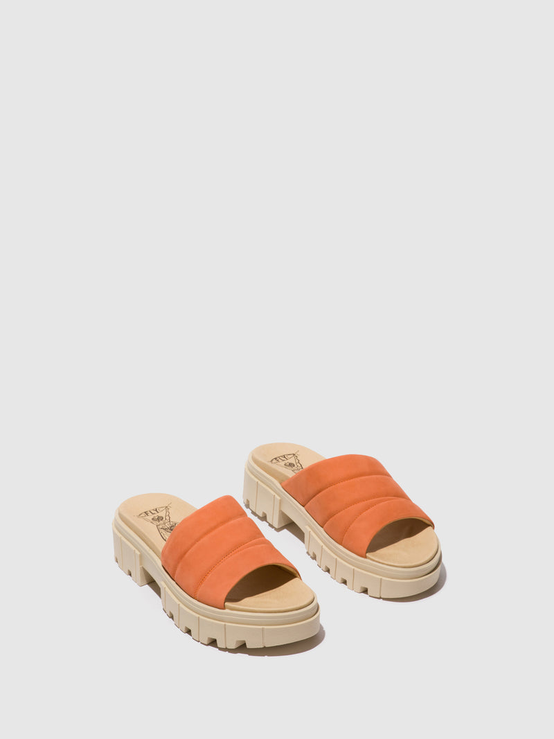 Fly London Open Slippers JASY863FLY PEACH