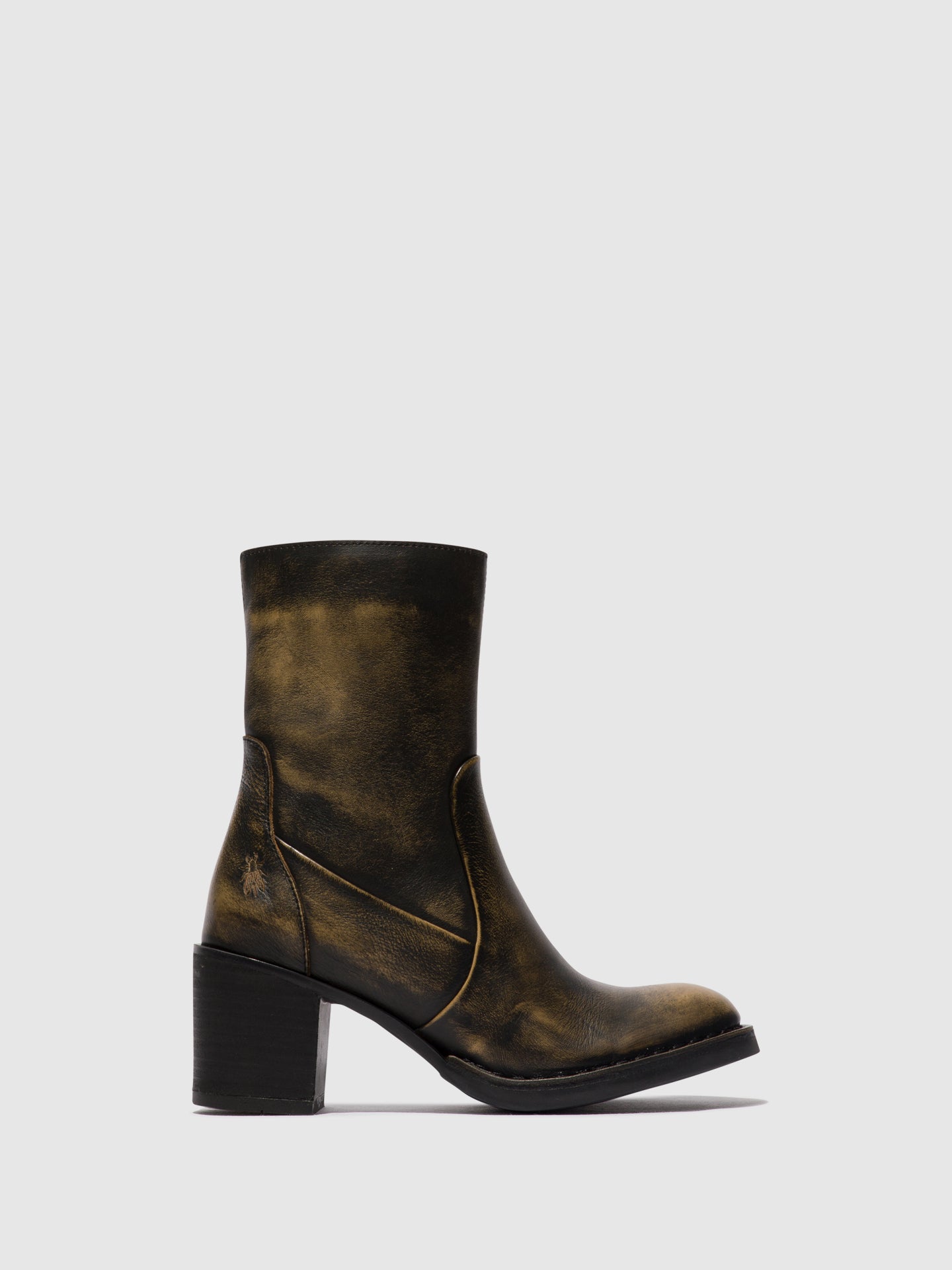 Fly London Botins com Fecho BECY097FLY OLIVE