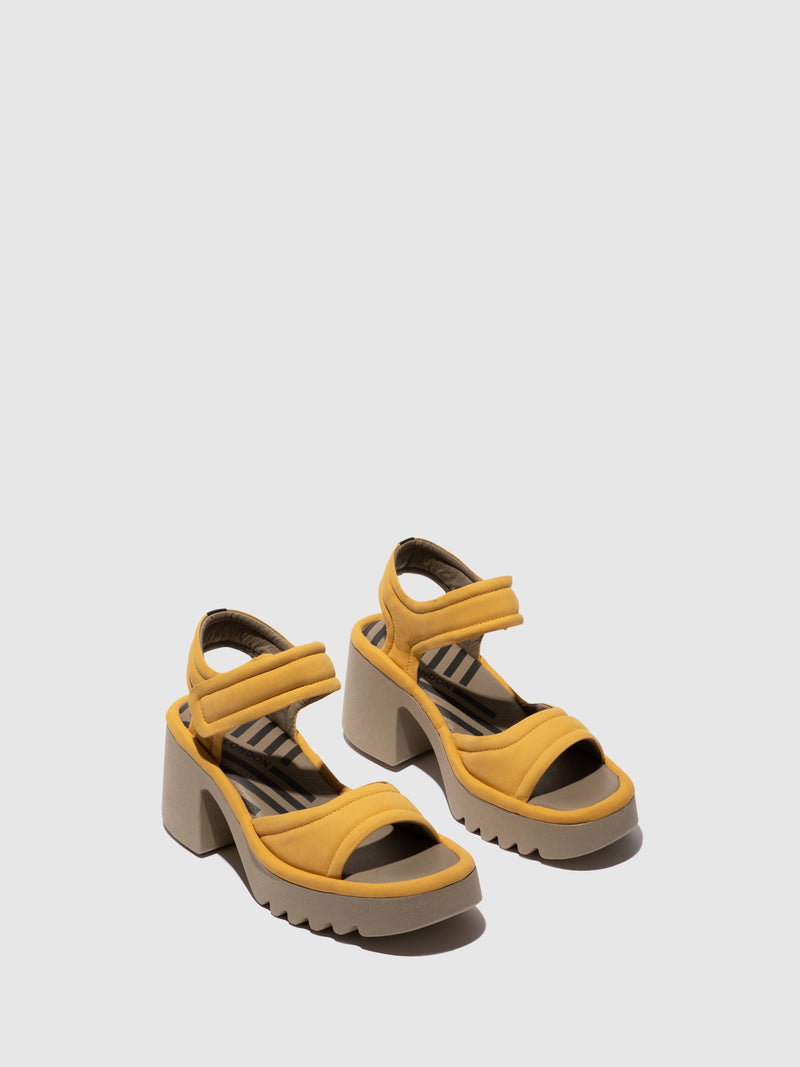 Fly London Sandálias com Velcro MANK433FLY BUMBLEBEE