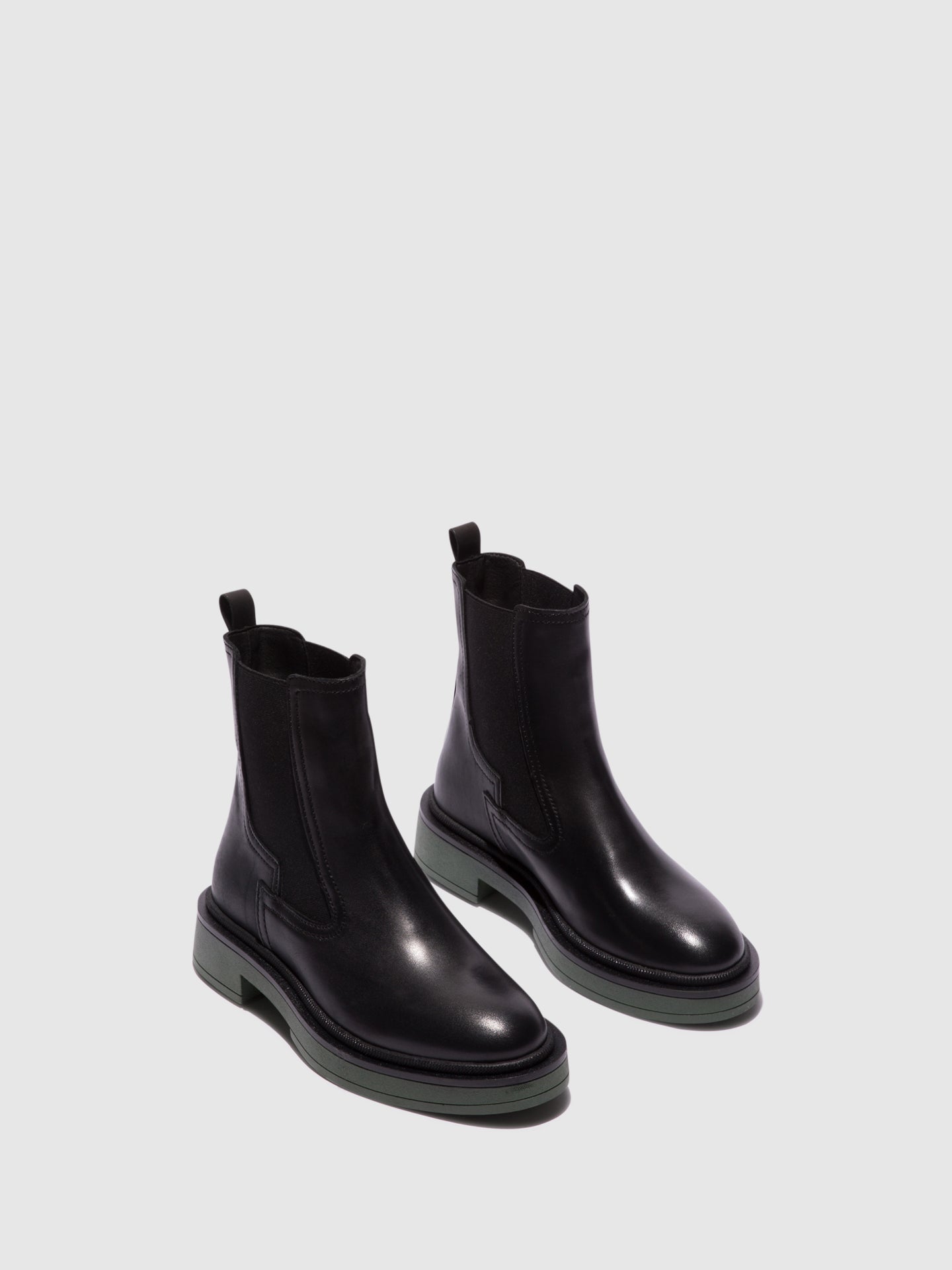 Foreva Black Chelsea Ankle Boots