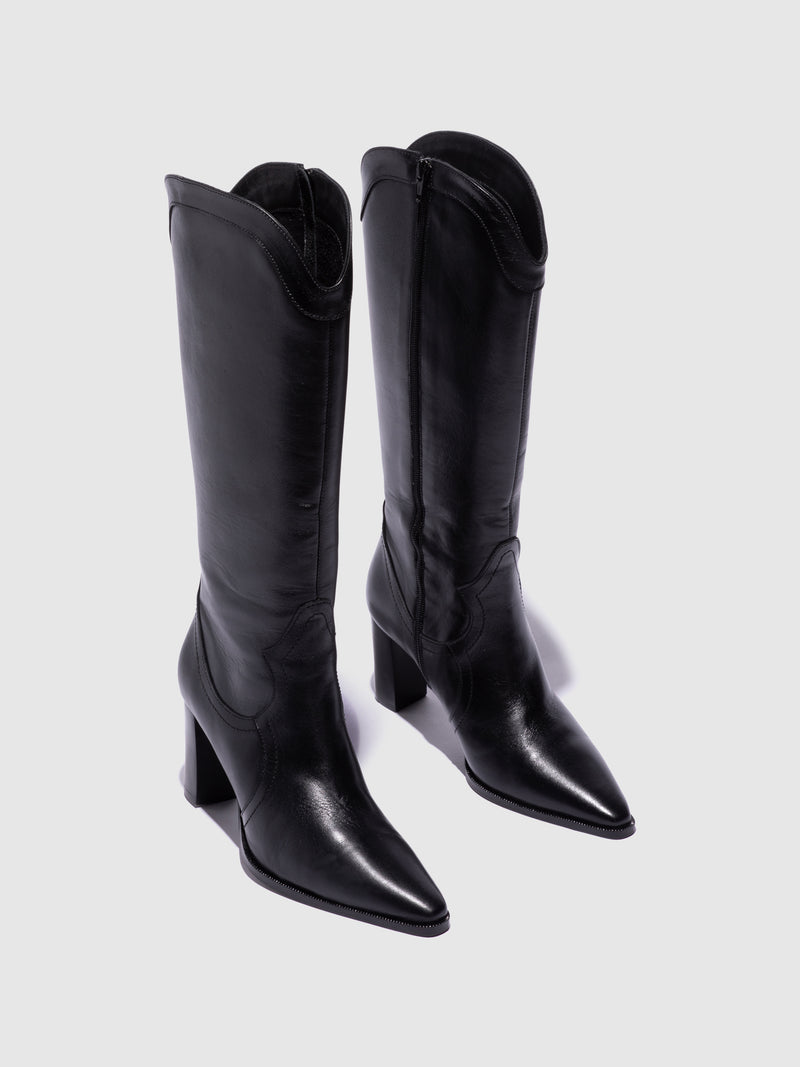 Foreva Botas com Fecho em Preto