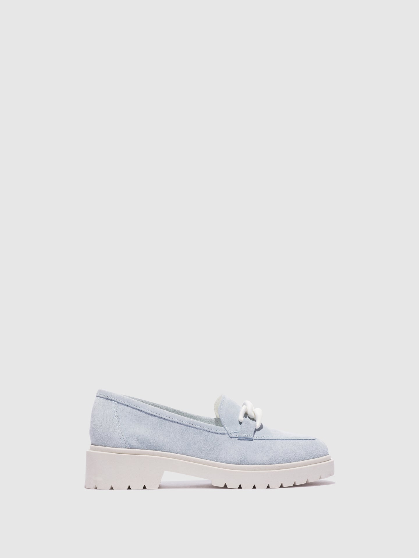 Foreva Sapatos com Ponta Redonda em Azul