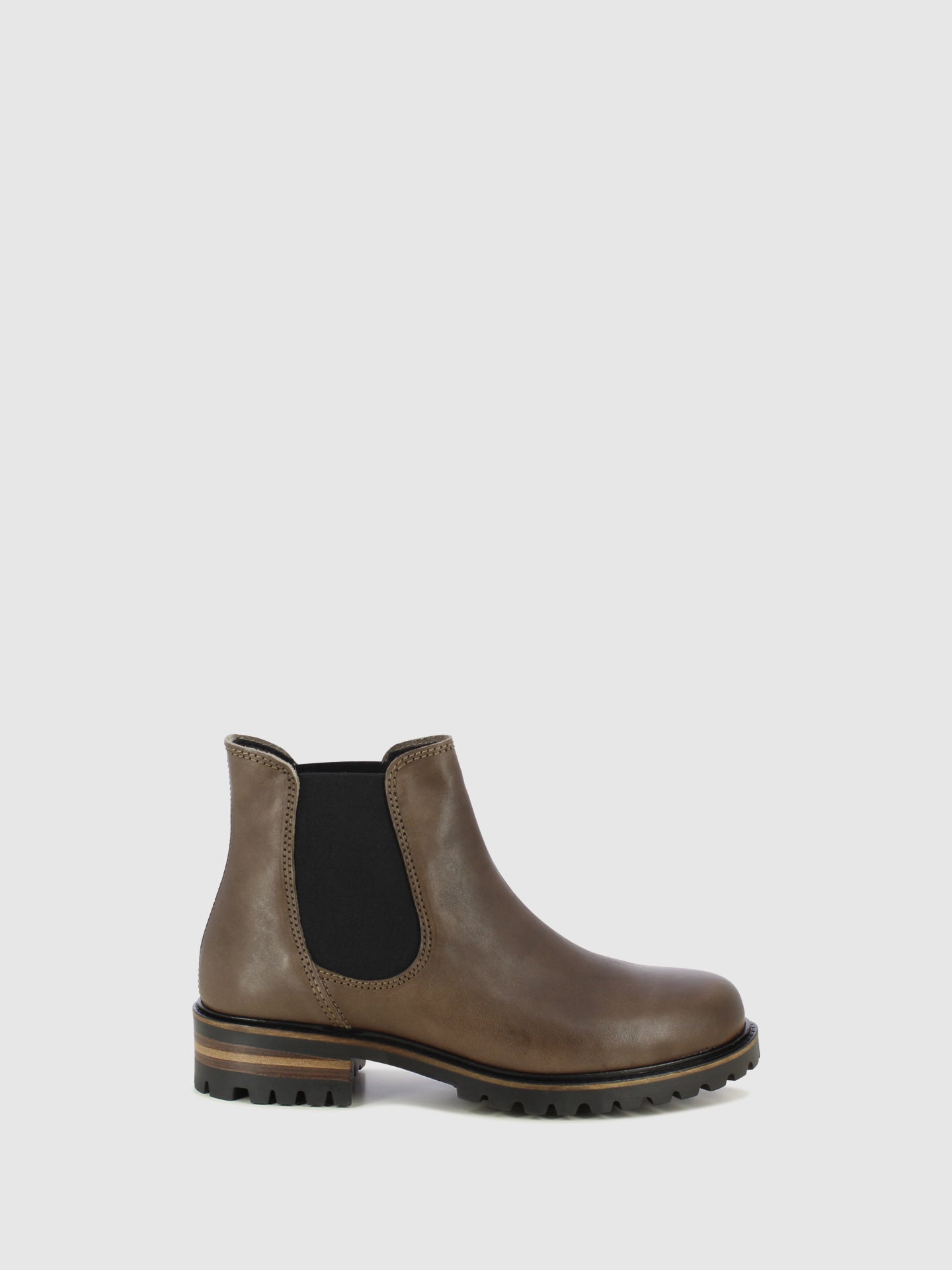 Foreva Botins Chelsea em Taupe