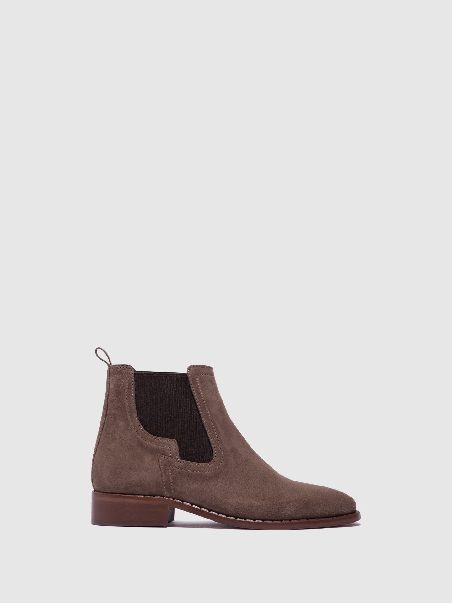 Foreva Botins Chelsea em Taupe