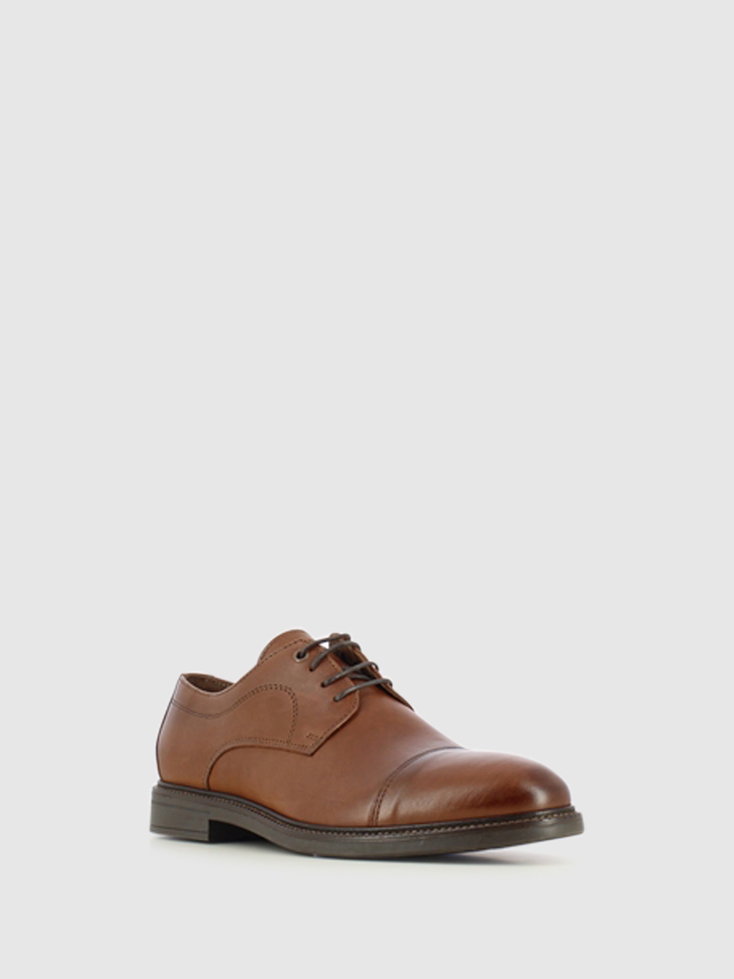 Foreva Sapatos com Atacadores em Cognac