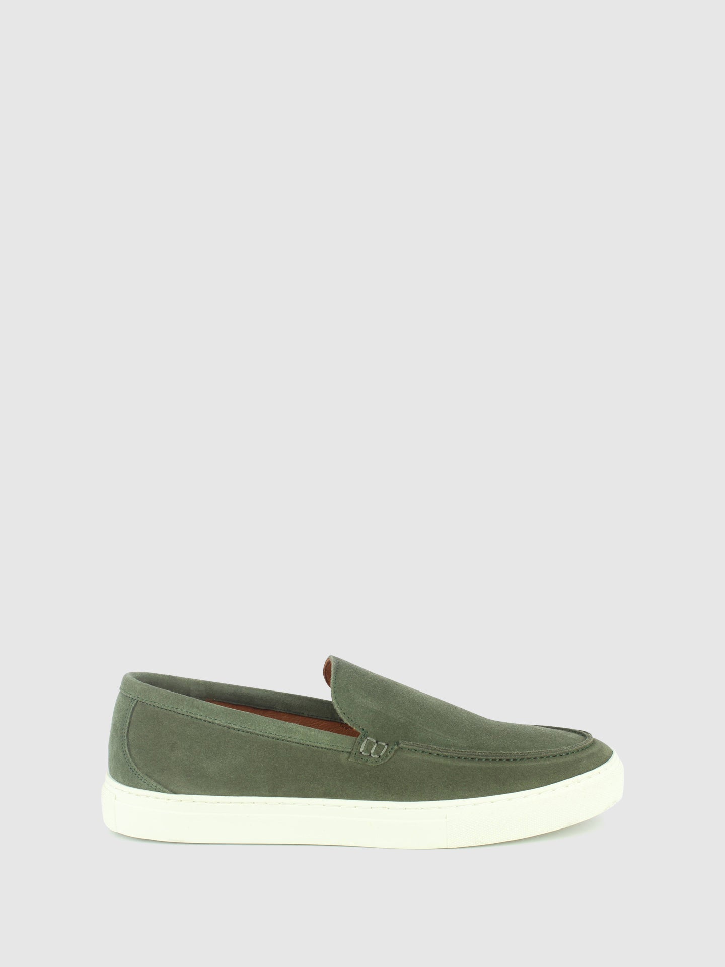 Foreva Loafers Pontiagudas em Verde