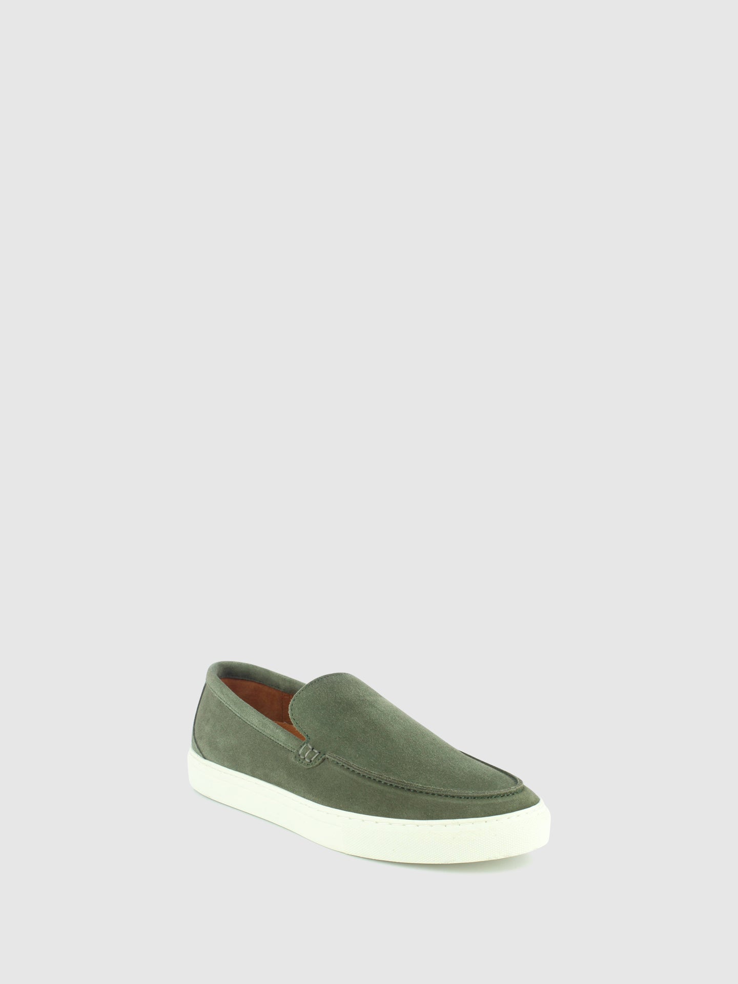 Foreva Loafers Pontiagudas em Verde