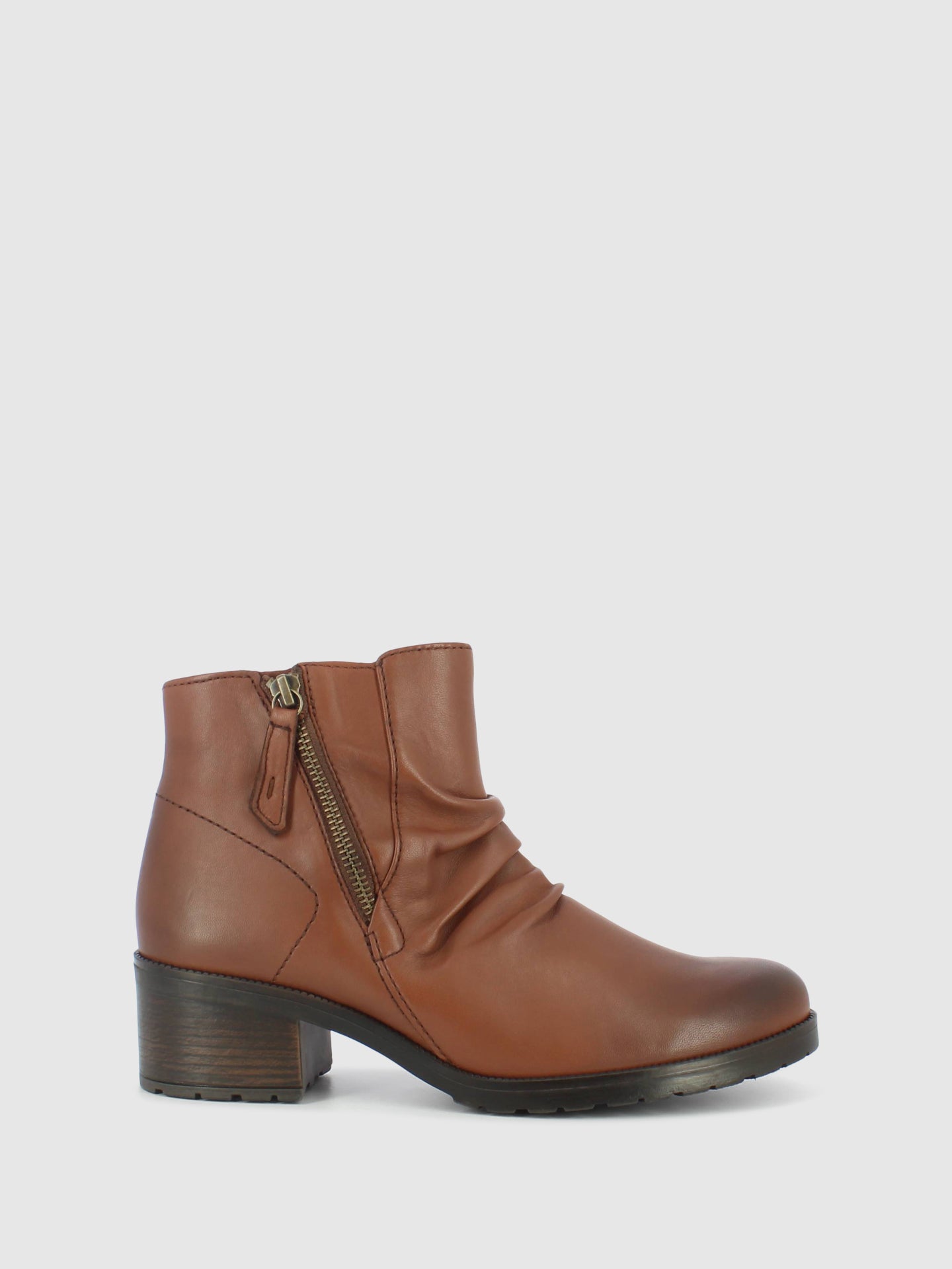 Gabor Botins com Fecho em Castanho