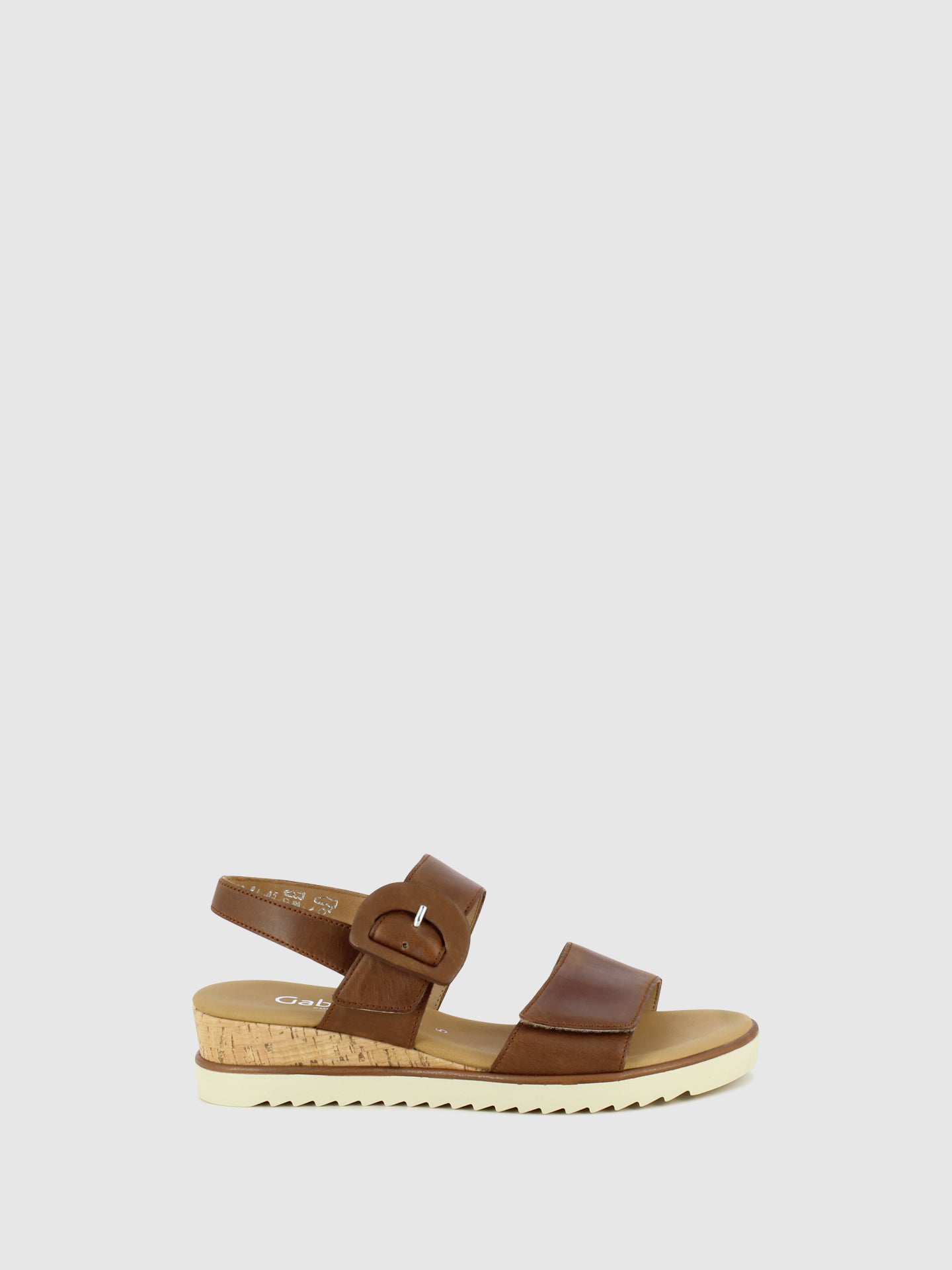 Gabor Sandálias com Velcro em Camel
