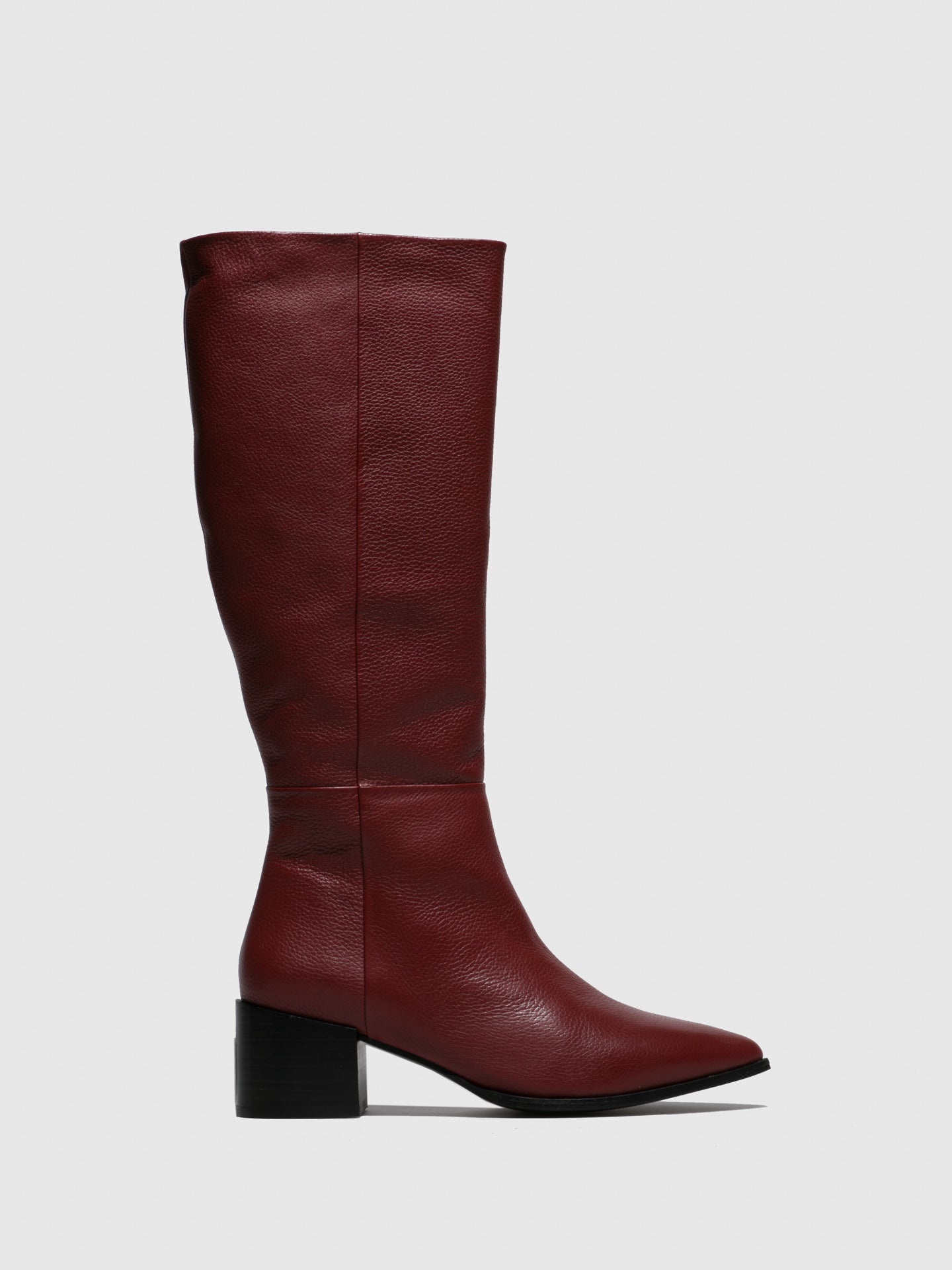 JJ Heitor Red Knee-High Boots