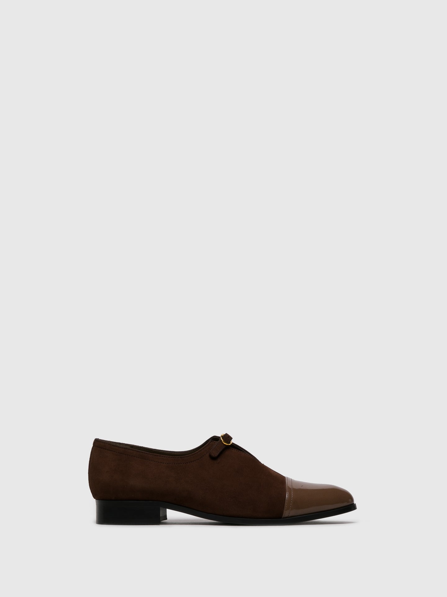 JJ Heitor Brown Buckle Loafers