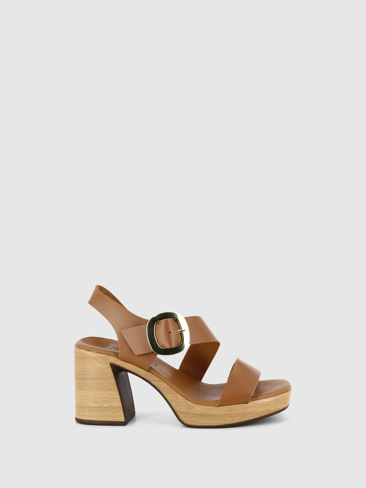 Oh My Sandals Sandálias com Fivela em Camel