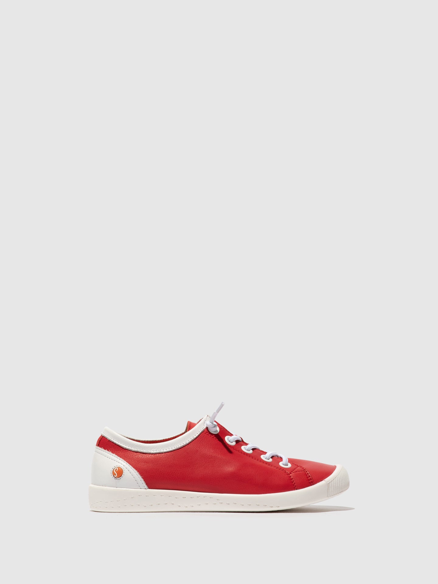 Softinos Red Elasticated Trainers