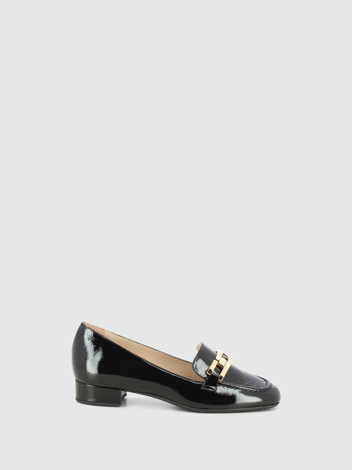 Sofia Costa Sapatos com Apliques em Preto