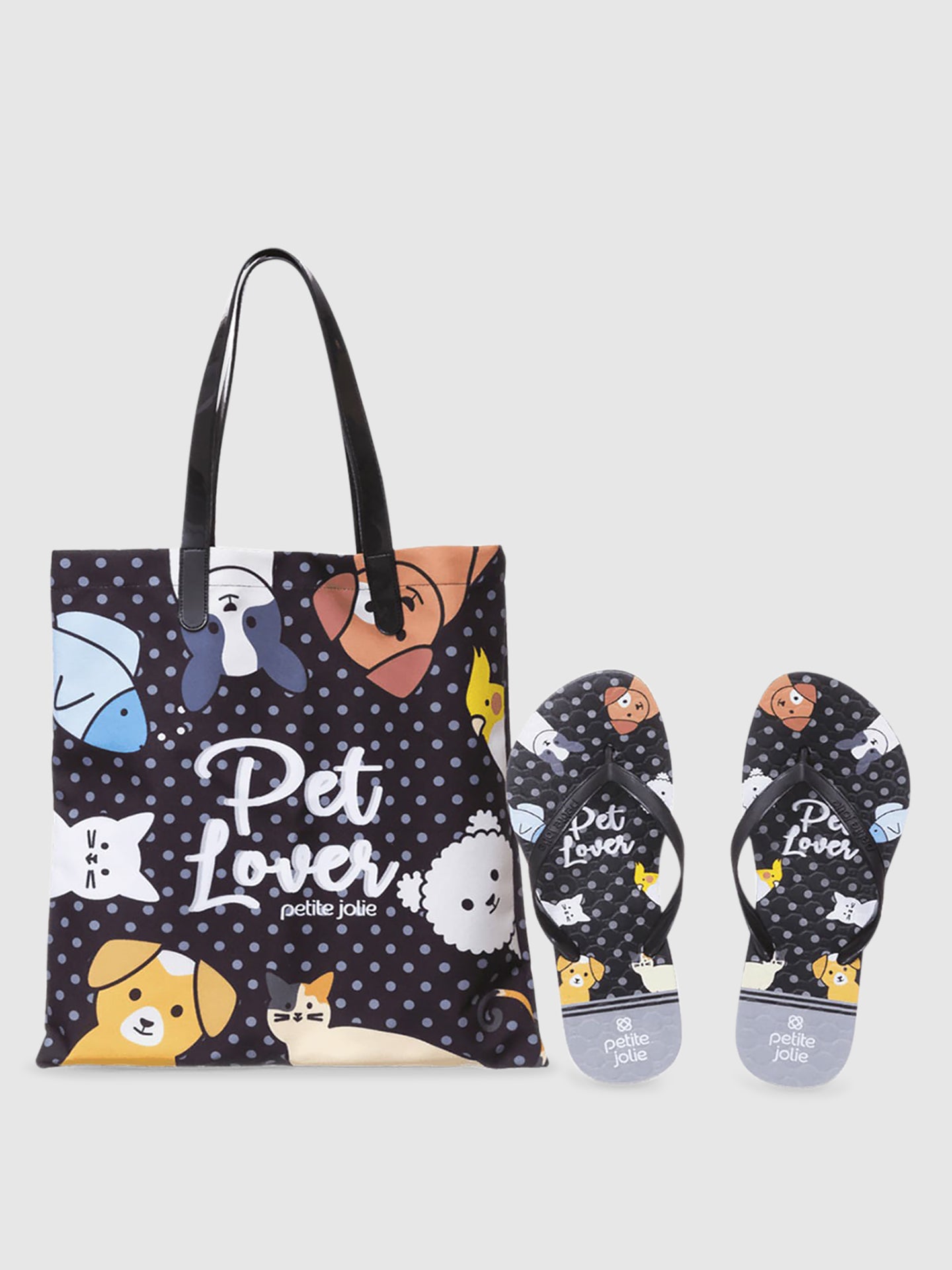 PETITE JOLIE Chinelos de Praia 11/10256PETER Black