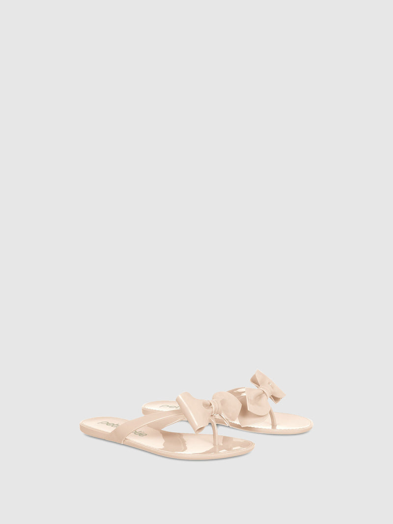 PARODI SHOES Chinelos de estilo Casual 11/4628CLERICOT Nude