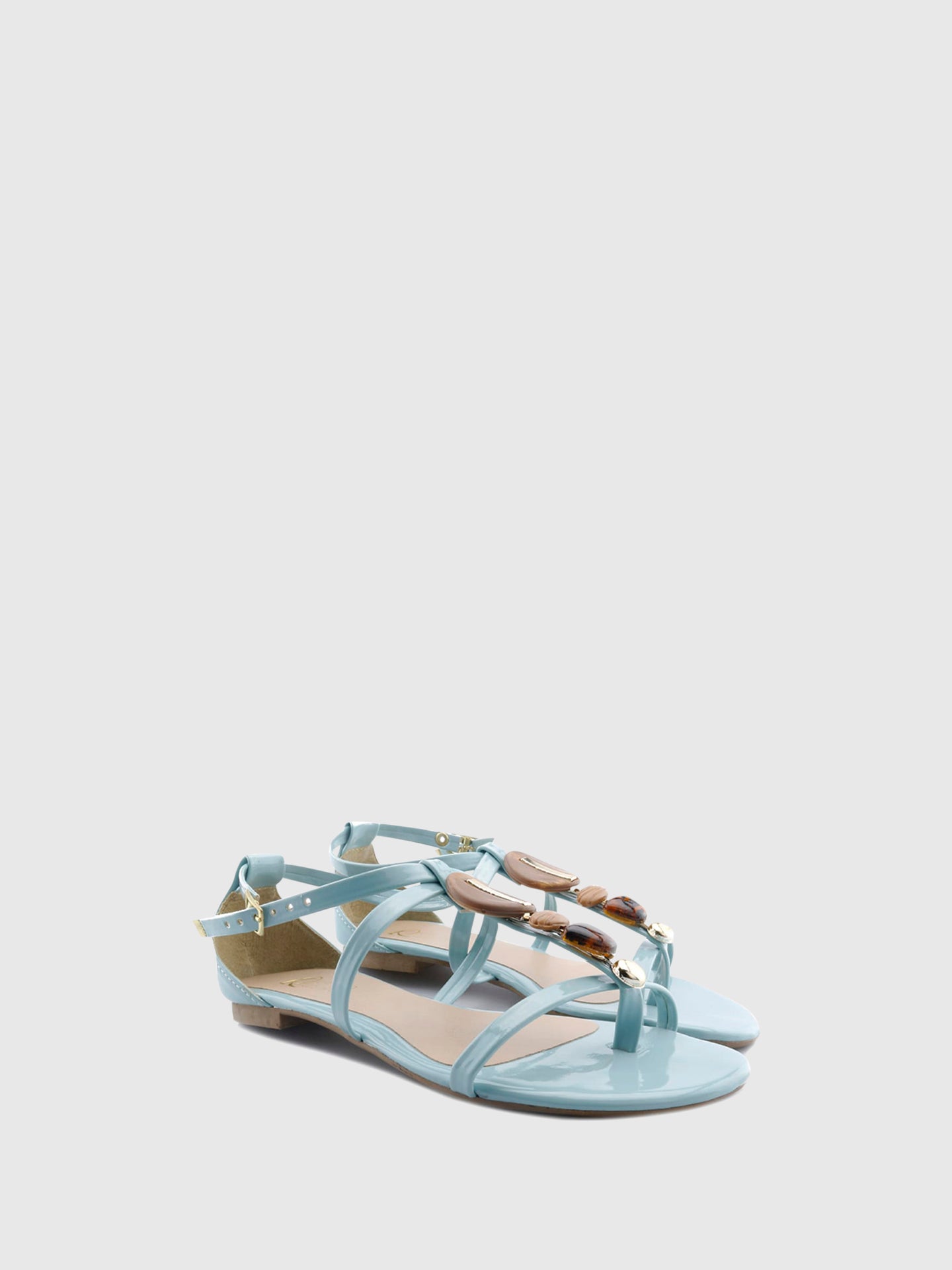 QUERO QUERO Sandálias com Apliques 13/QQ5143CELESTE Light Blue