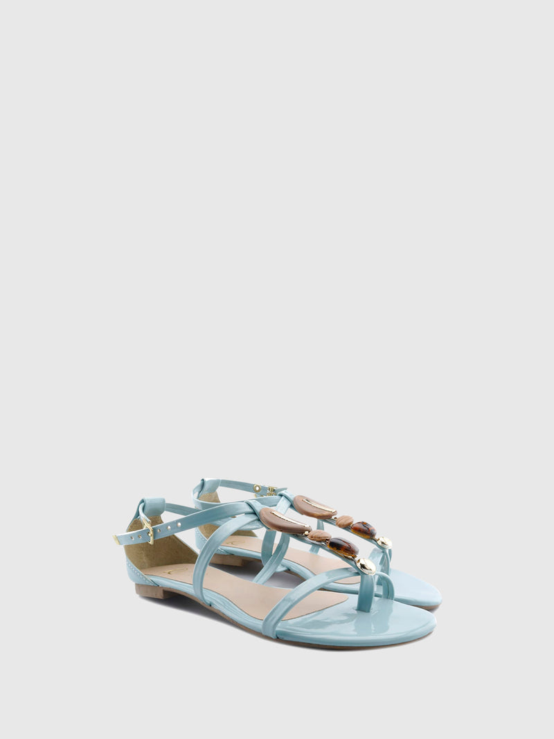 QUERO QUERO Sandálias com Apliques 13/QQ5143CELESTE Light Blue