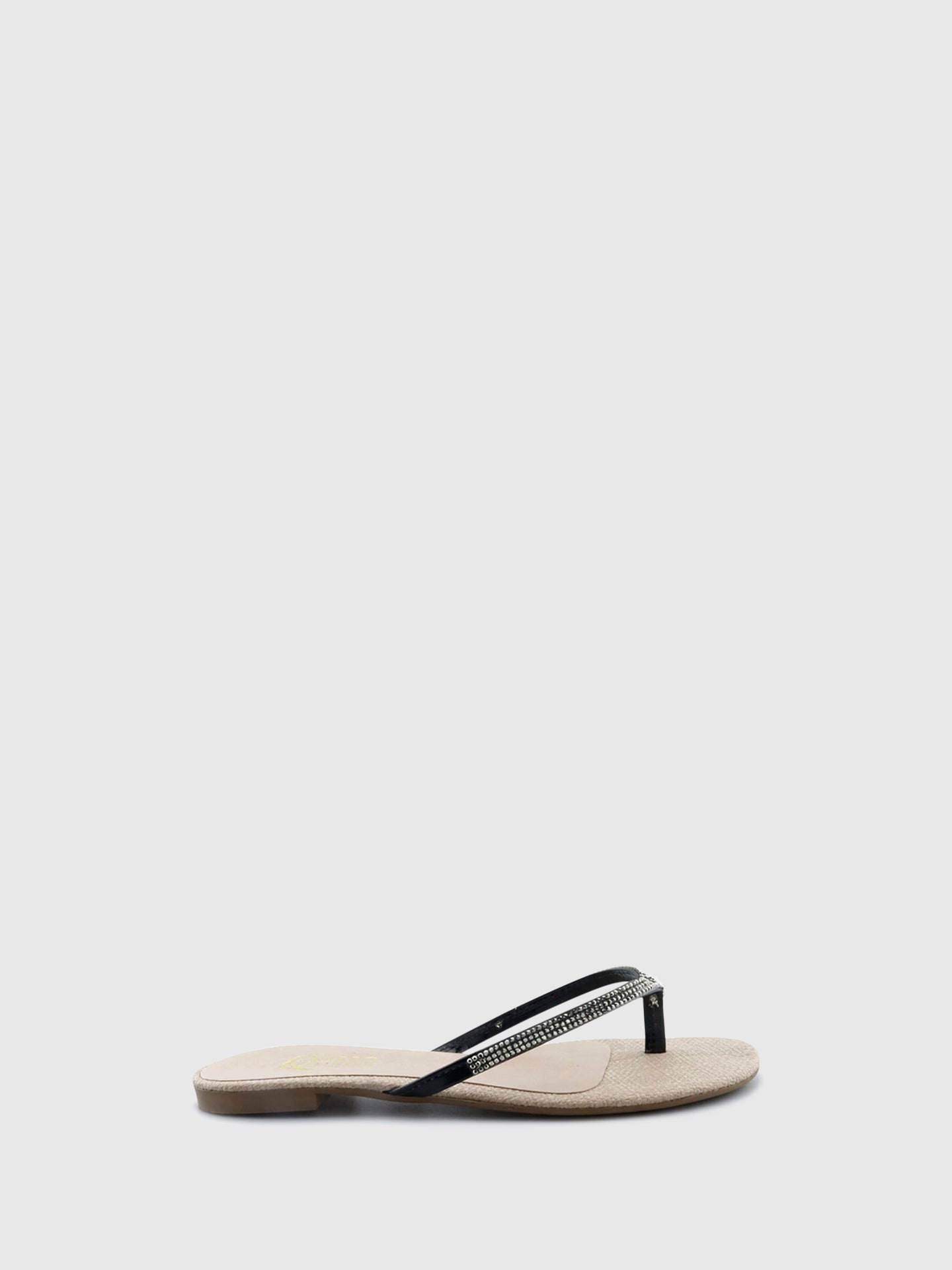 QUERO QUERO Chinelos de estilo Casual 13/QQ2924PRETO Black