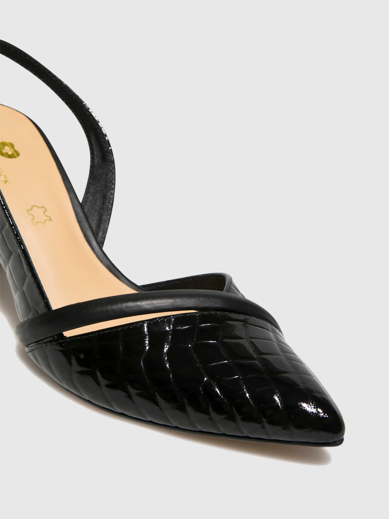 PARODI SHOES Sandálias Pontiagudas 60/4785NERO Black