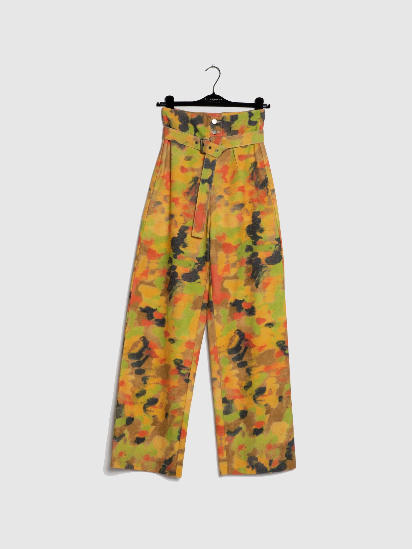 Philosophy Jeans com Cinto em Multicolor