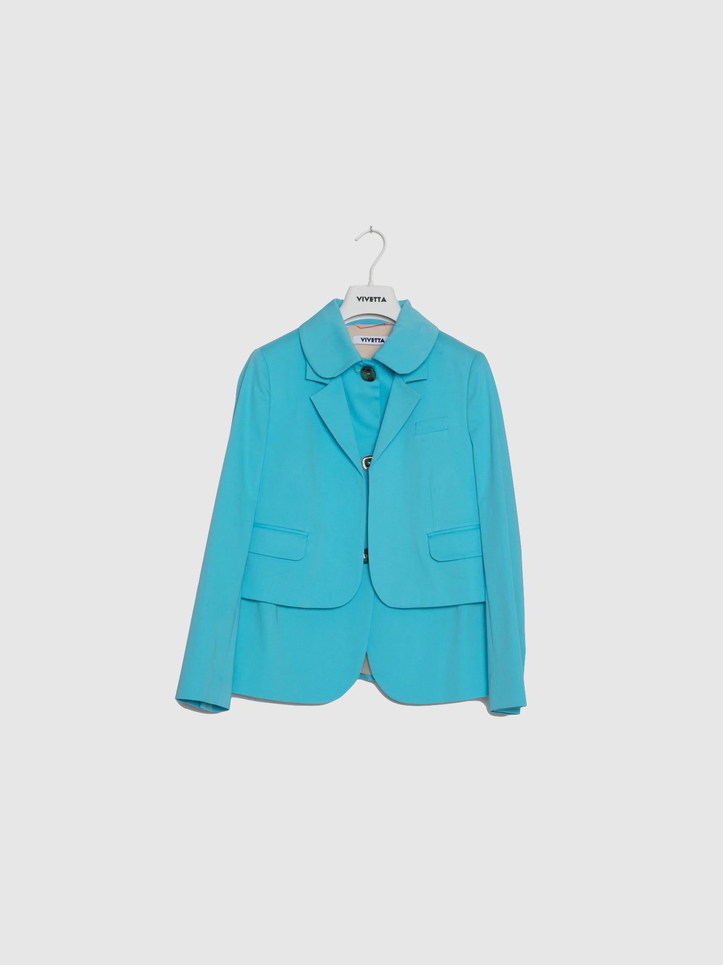 Vivetta Blazer Duplo em Azul