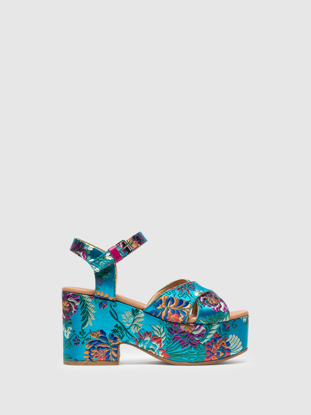 Clay's Sandálias de Plataforma em Azul