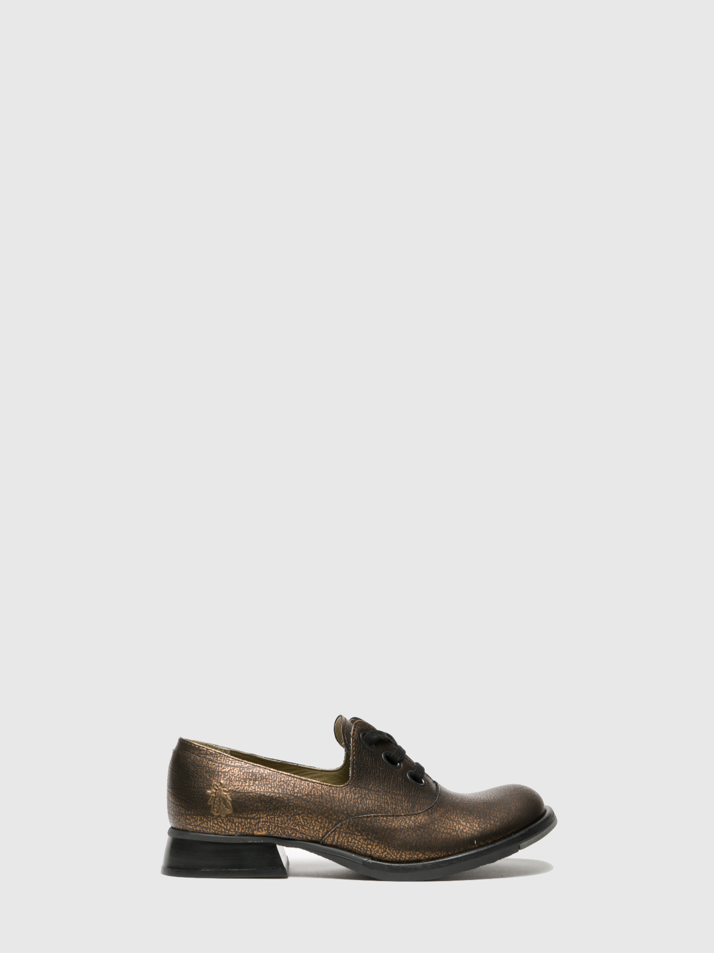 Fly London Sapatos Oxford em Bronze